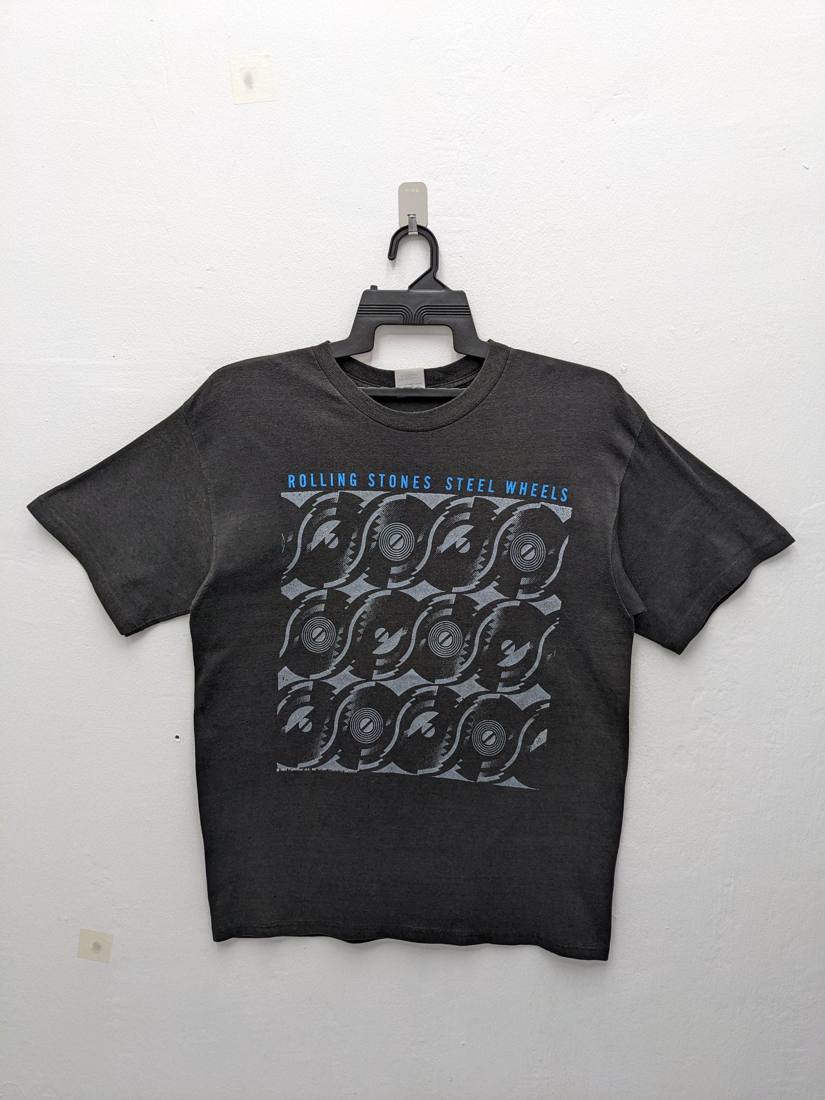 Band Tees × The Rolling Stones × Vintage VINTAGE 1989 THE ROLLING STONES THE NORTH AMERICAN TOUR Size US XL / EU 56 / 4 - 2 Thumbnail