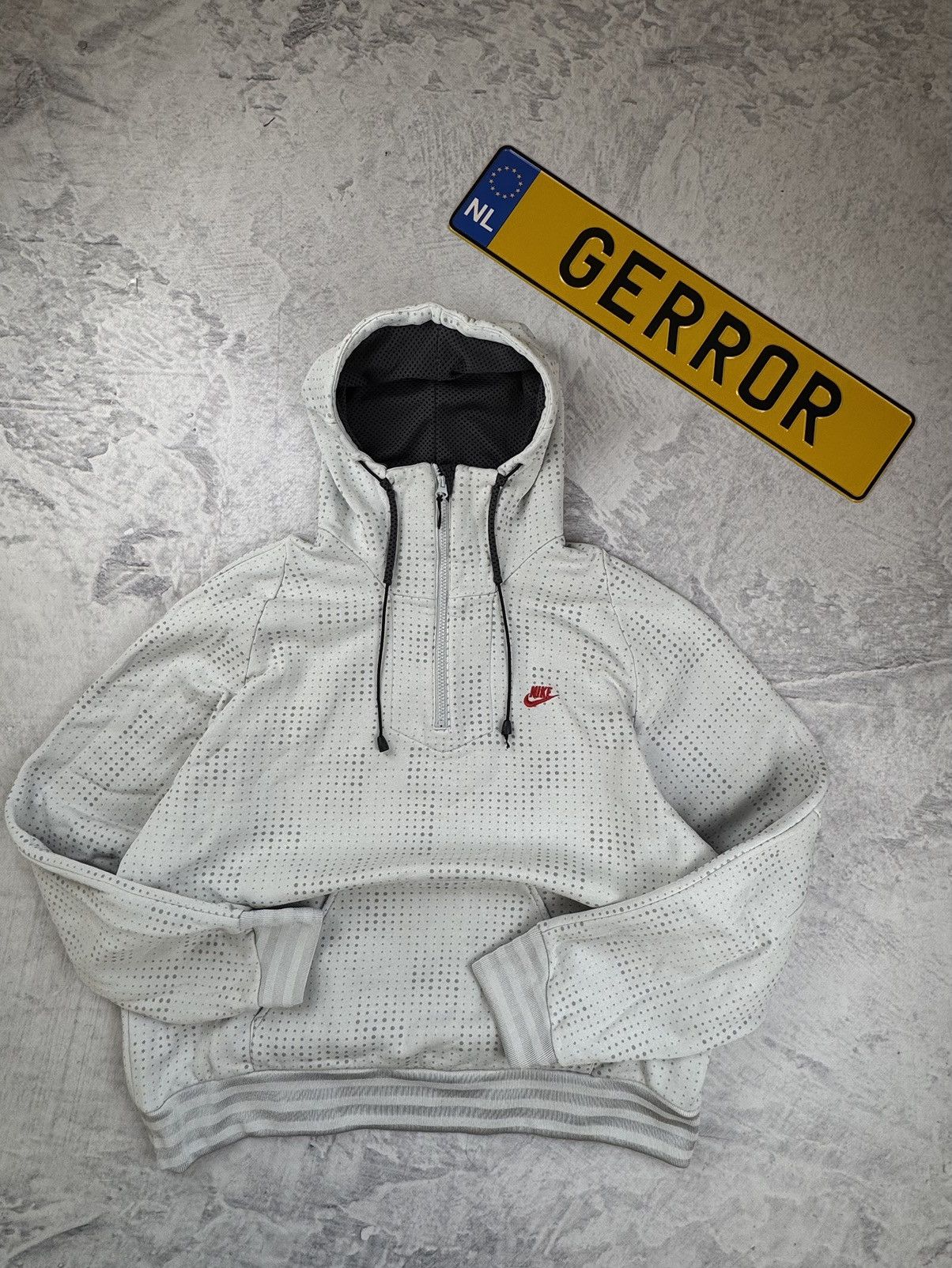Nike × Vintage NIKE VINTAGE CENTER LOGO OVERSIZE BOXY HOODIE Size US L / EU 52-54 / 3 - 3 Thumbnail