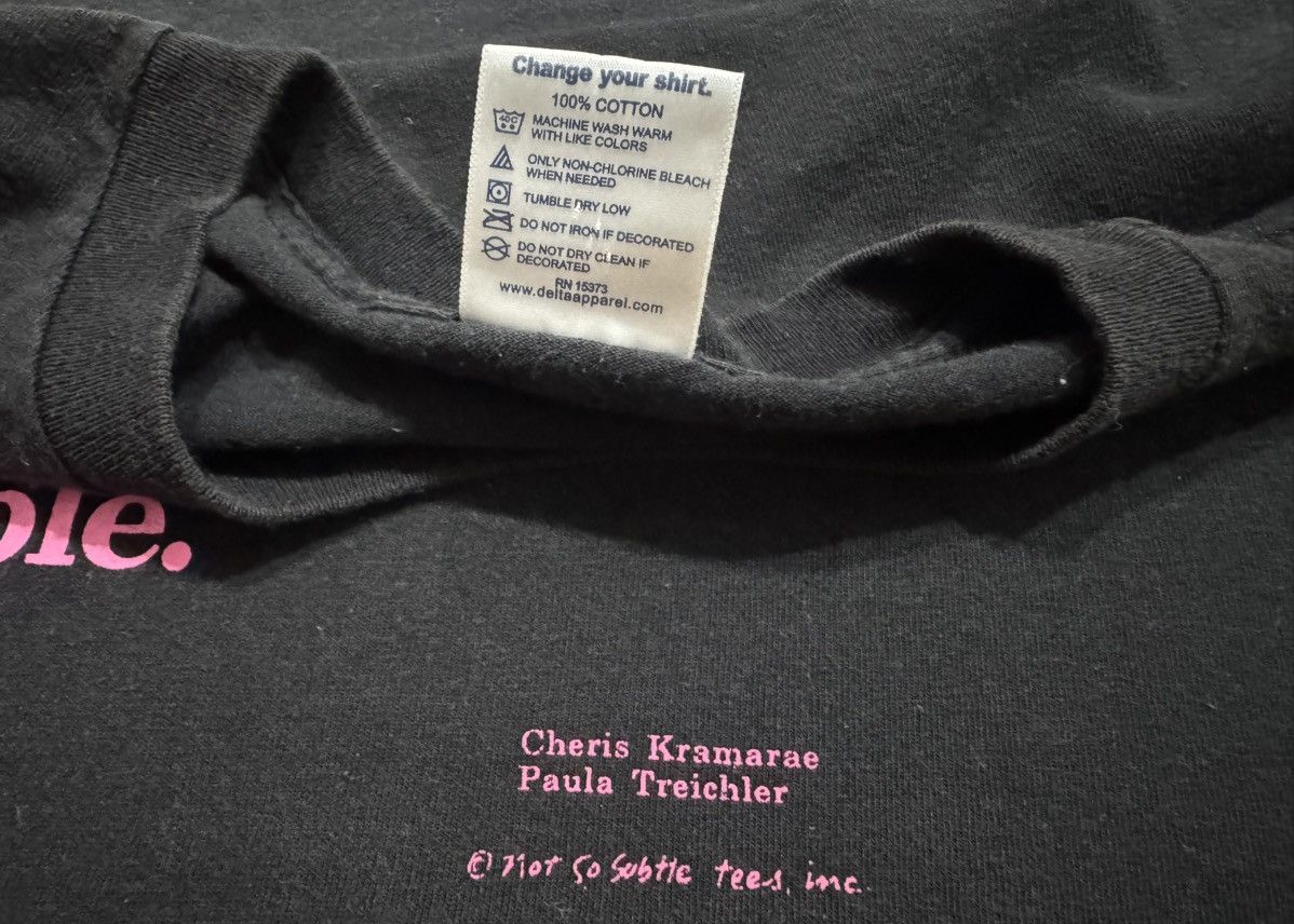 Other Vintage 90’s Feminism Size US L / EU 52-54 / 3 - 4 Thumbnail