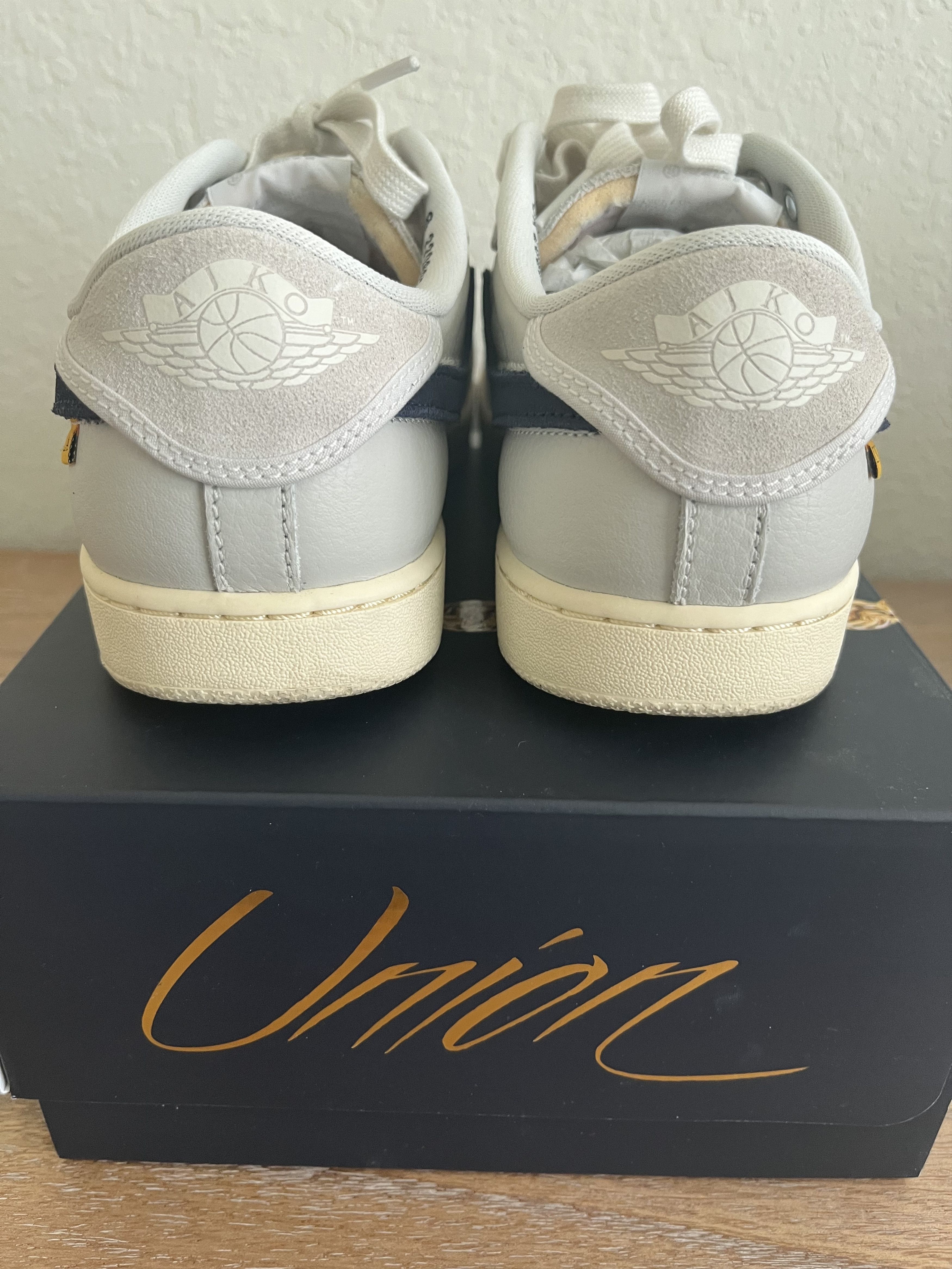 Jordan Brand × Nike × Union LA Union LA x Air Jordan 1 KO Low 'Sail Muslin' Size US 8 / EU 41 - 7 Thumbnail