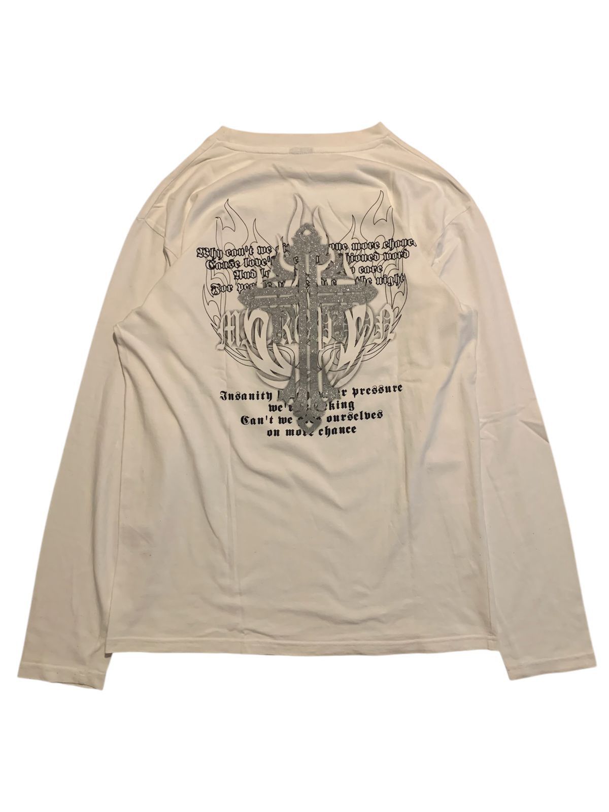 If Six Was Nine × Le Grande Bleu (L.G.B.) × Yasuyuki Ishii 2000s Beaumere - long sleeve poem like chrome heart Size US L / EU 52-54 / 3 - 2 Thumbnail