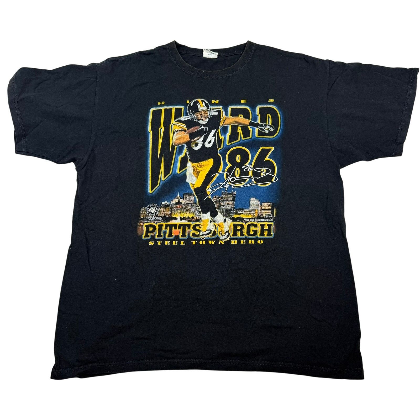 Anvil Vintage Steelers Hines Ward T-Shirt - Size XL Size US XL / EU 56 / 4 - 1 Thumbnail