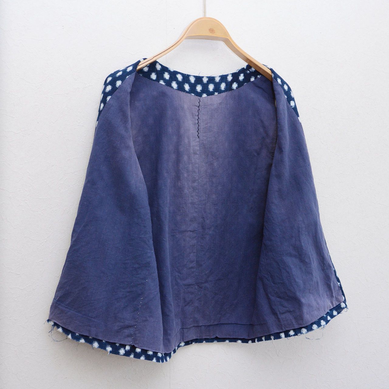 Other Snow Kasuri Indigo Vest Reworked Vintage Japanese Fabric Size S / US 4 / IT 40 - 3 Thumbnail