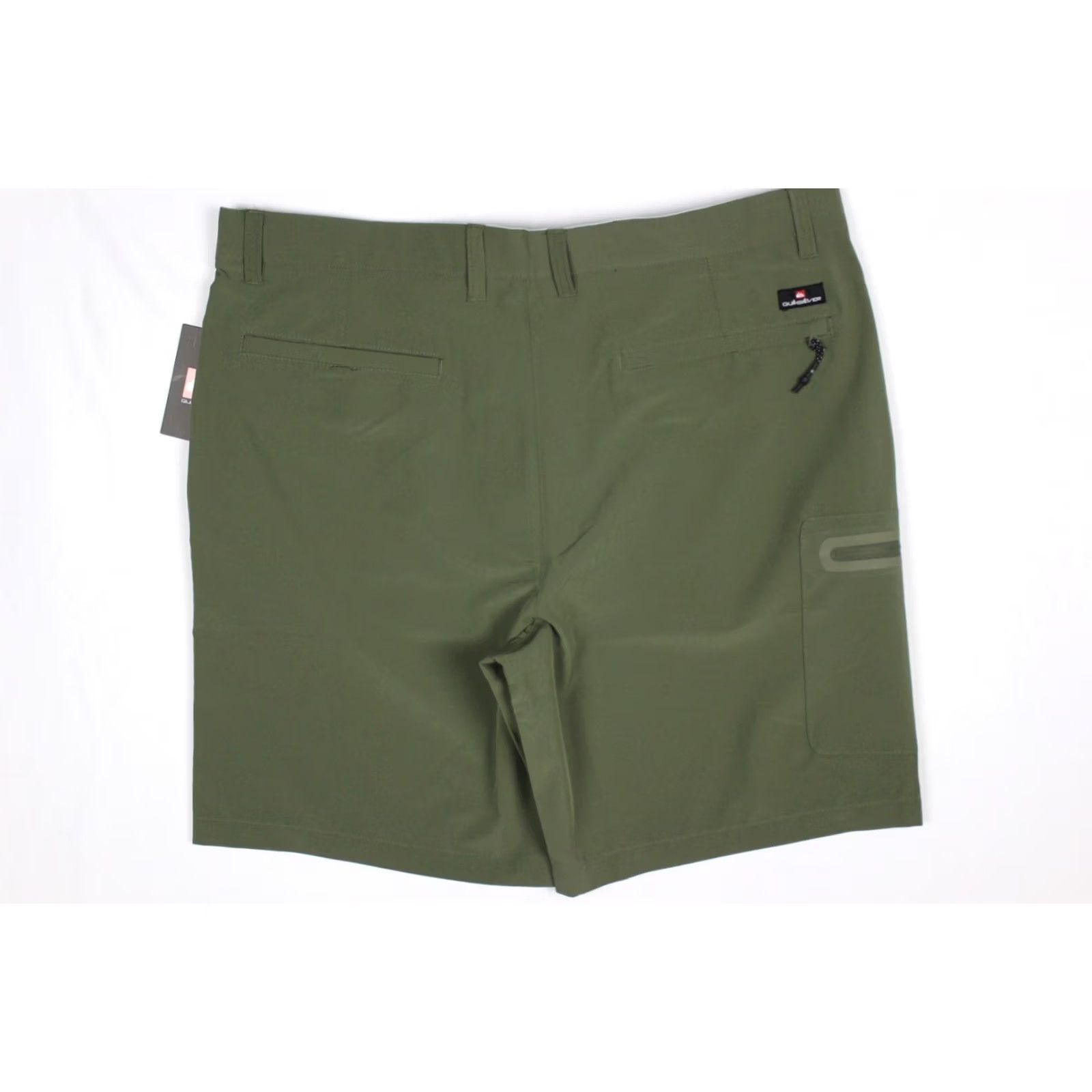 Quiksilver Quiksilver Men’s Hybrid 9" Shorts Cargo Zip Pocket 36 Dusty Olive Green Size US 36 / EU 52 - 2 Thumbnail