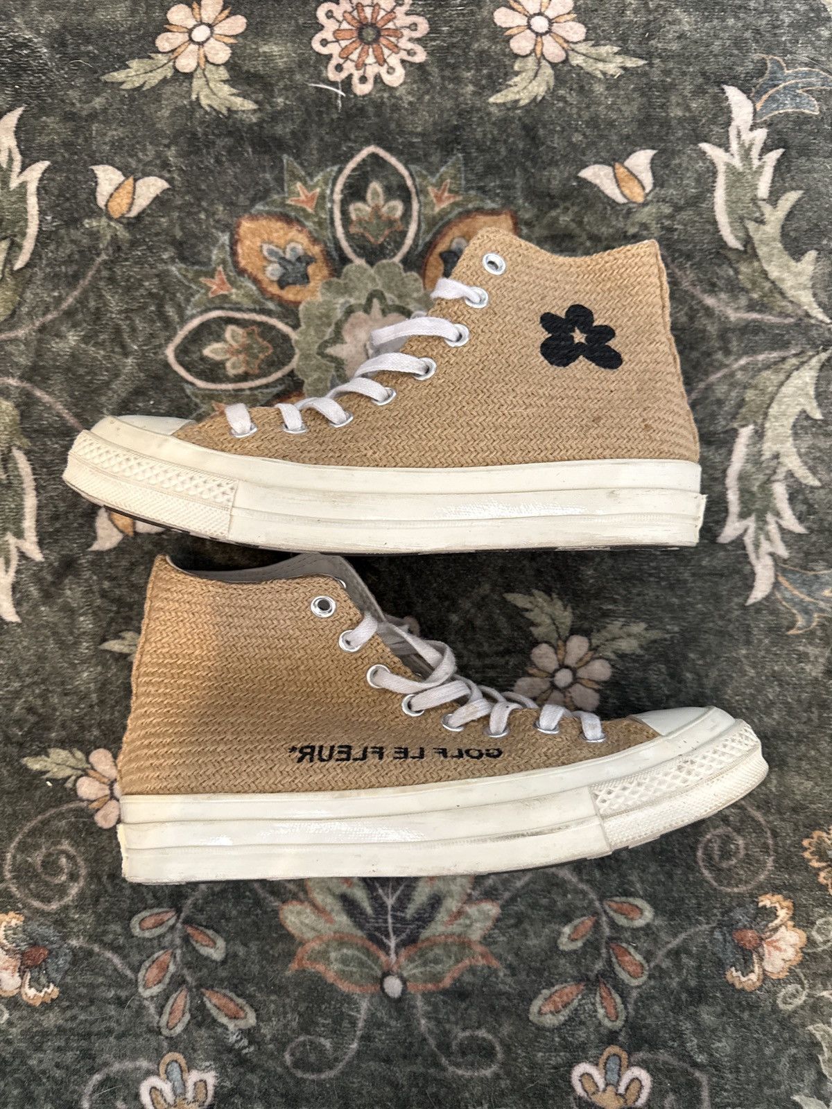 Golf le Fleur Tan Potato Sack Golf le Fleur Converse Hi-top Mens7/Womens9 Size US 7 / EU 40 - 1 Thumbnail