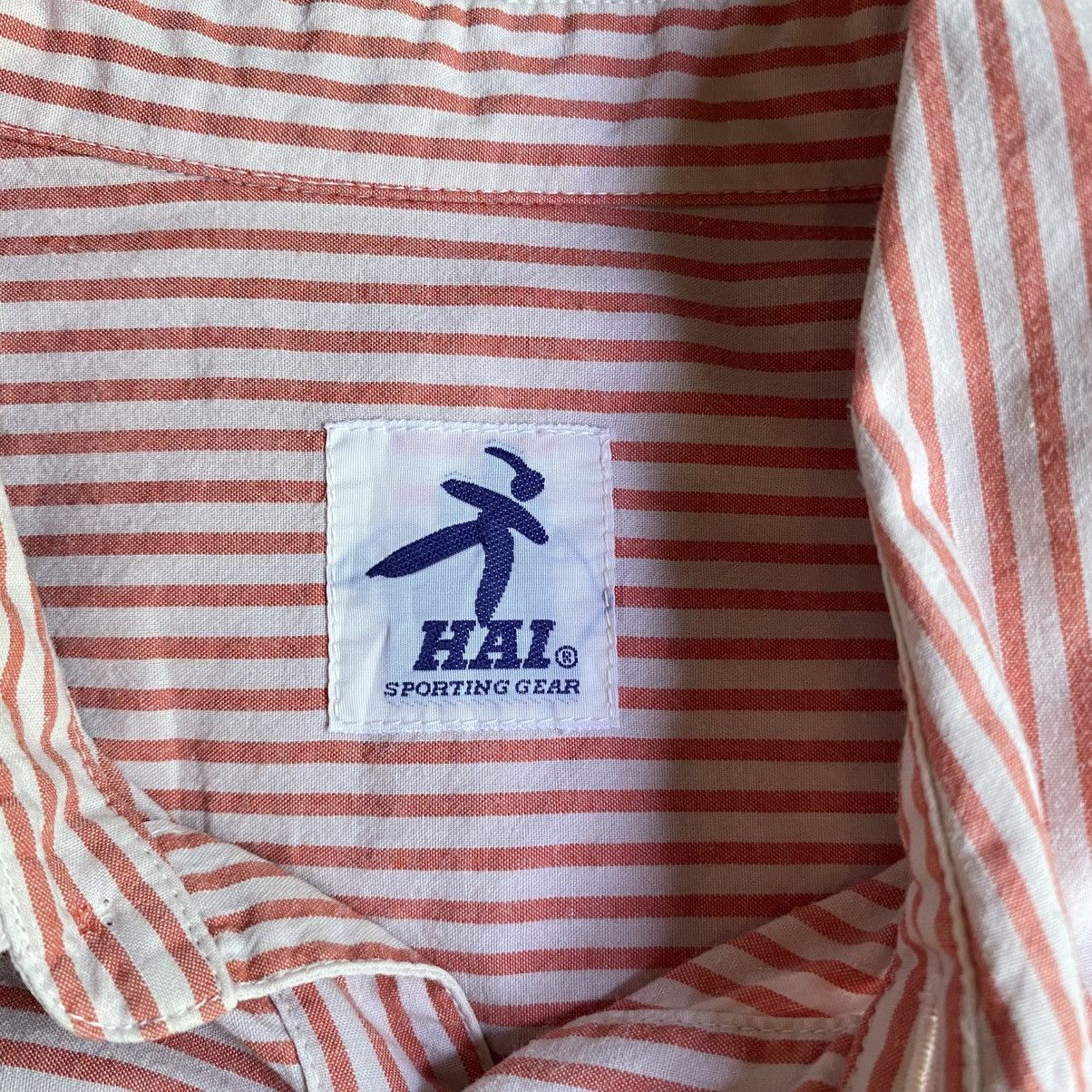 Hai Sporting Gear HAI SPORTING GEAR Red and White Striped Button-Up Shirt Size US M / EU 48-50 / 2 - 12 Thumbnail