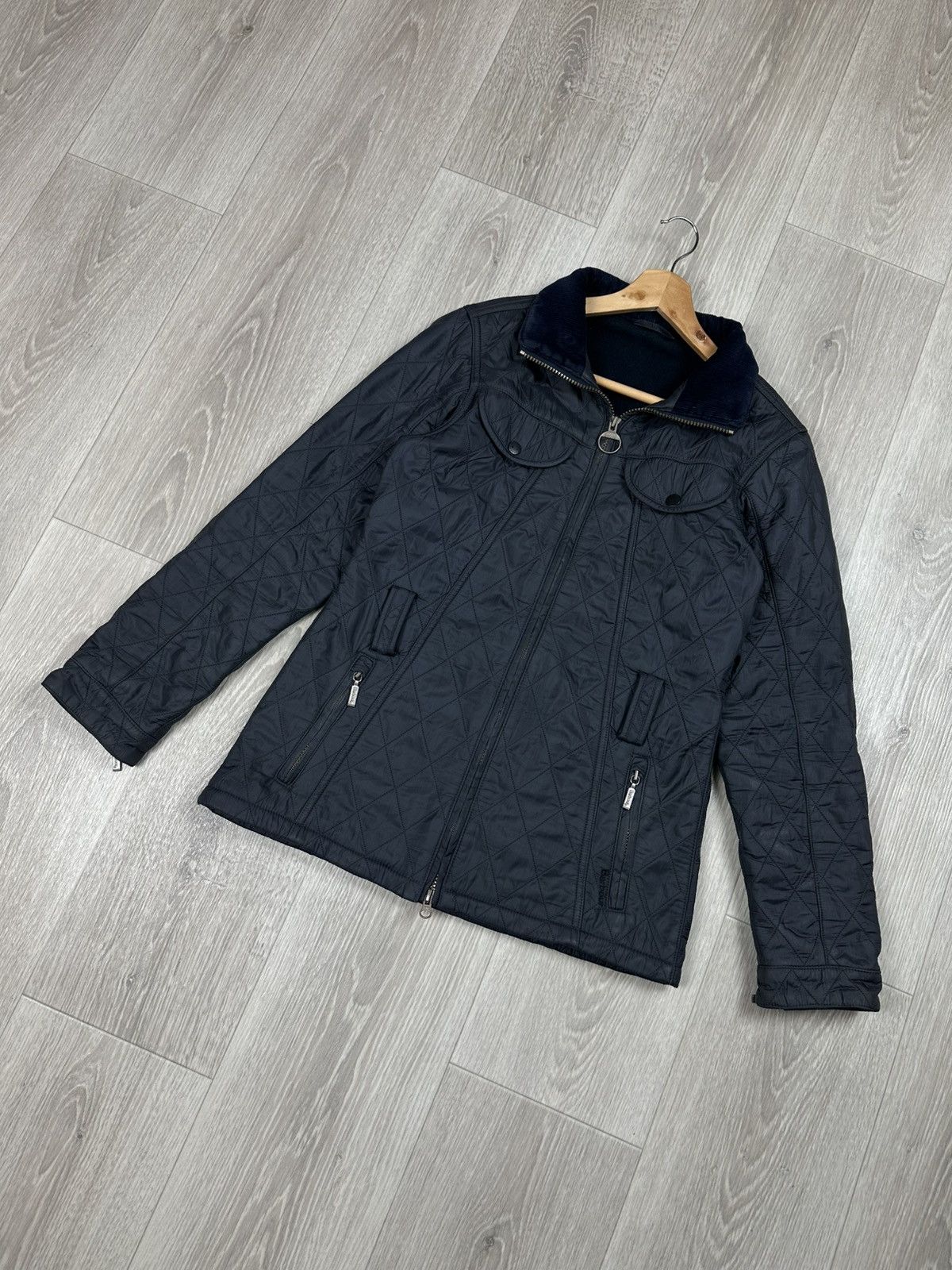 Barbour × Vintage Vintage Barbour Utility Polarquilted Women’s Quilted Jacket Size S / US 4 / IT 40 - 3 Thumbnail
