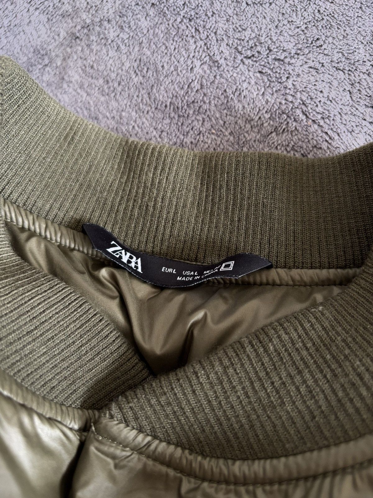 Zara Zara oversized bomber jacket Yzy round styled Size US L / EU 52-54 / 3 - 6 Thumbnail