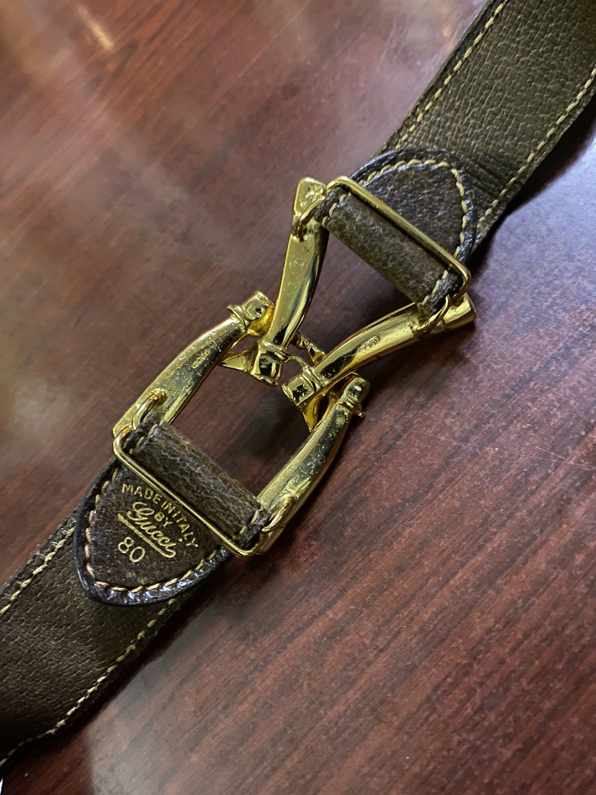 Gucci Gucci leather belt unisex very Rare 🔥🔥🔥 Size ONE SIZE - 5 Thumbnail