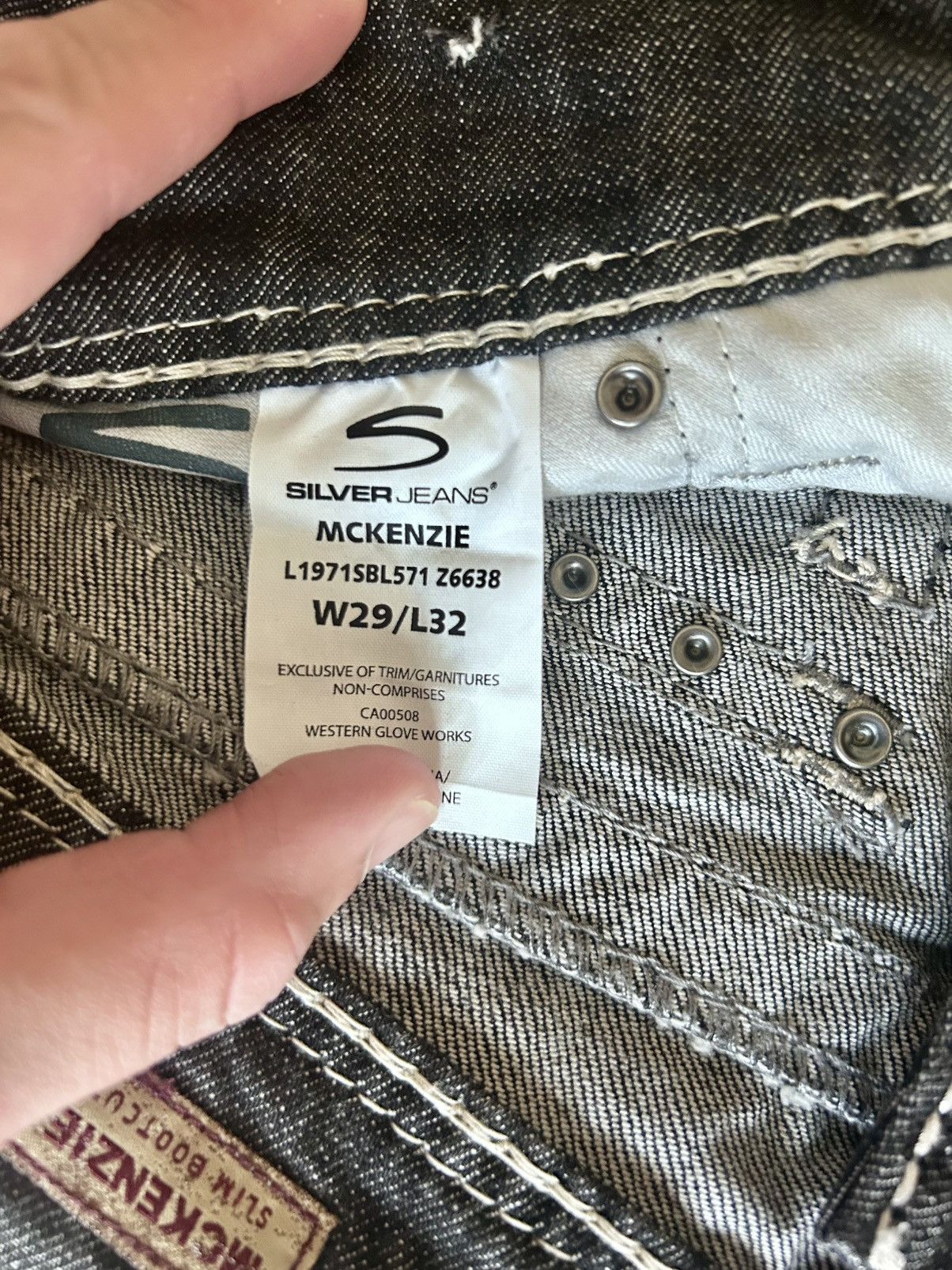 Other Silver Jeans Co. Mackenzie Bootcut Jeans Size 29" - 6 Thumbnail