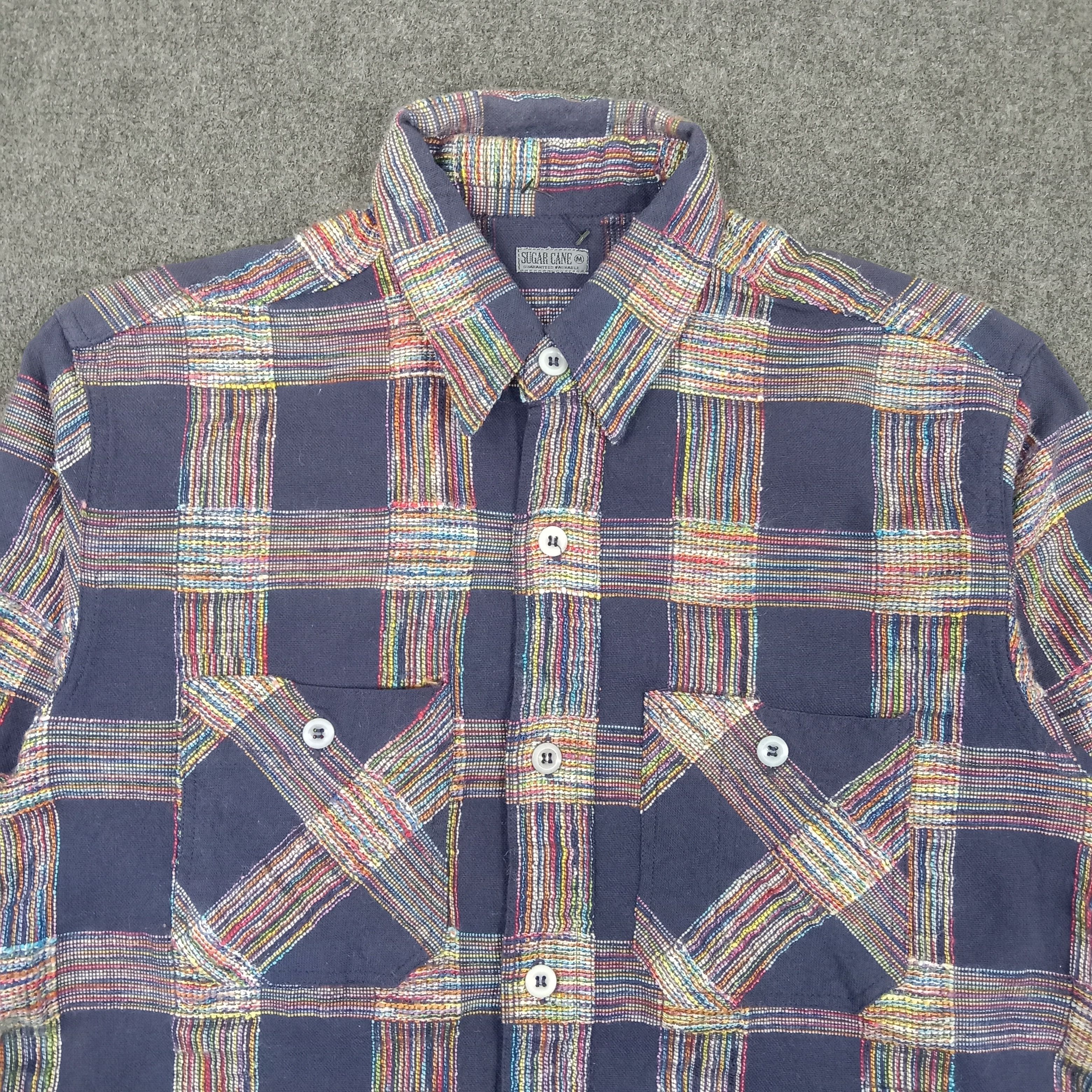 Japanese Brand × Sugar Cane × Vintage Sugar Cane Japanese Brand Shirt Button Up Size US M / EU 48-50 / 2 - 2 Thumbnail