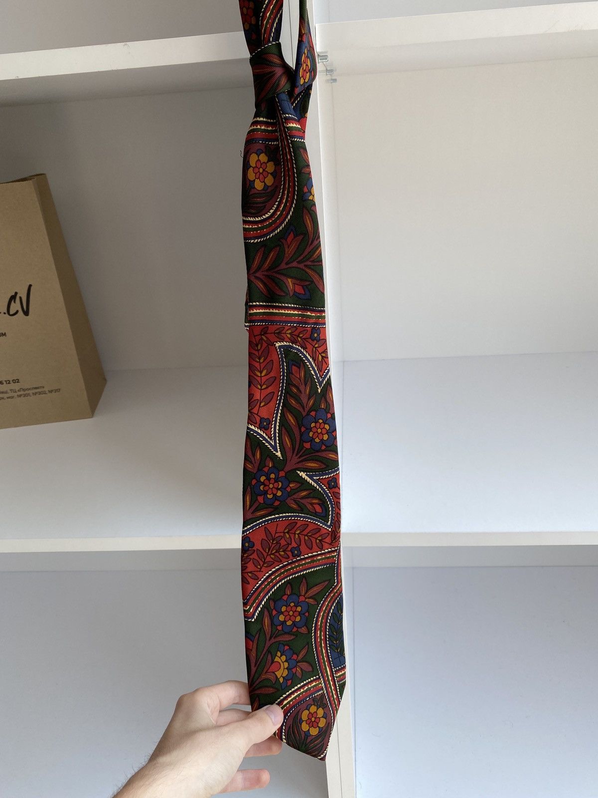 Burberry × Vintage Vintage Burberry Tie Size ONE SIZE - 4 Thumbnail