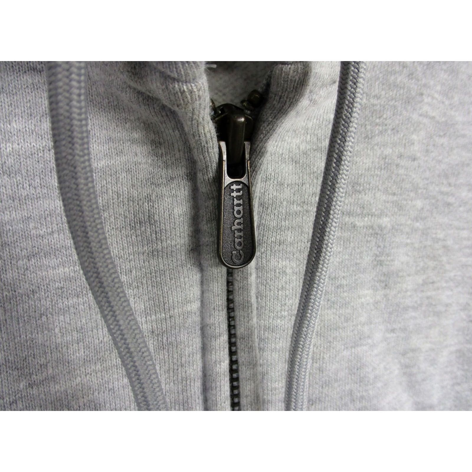 Carhartt Carhartt Hoodie Womens Small Gray Full Zip Sweatshirt Fleece Logo Pockets Size S / US 4 / IT 40 - 4 Thumbnail