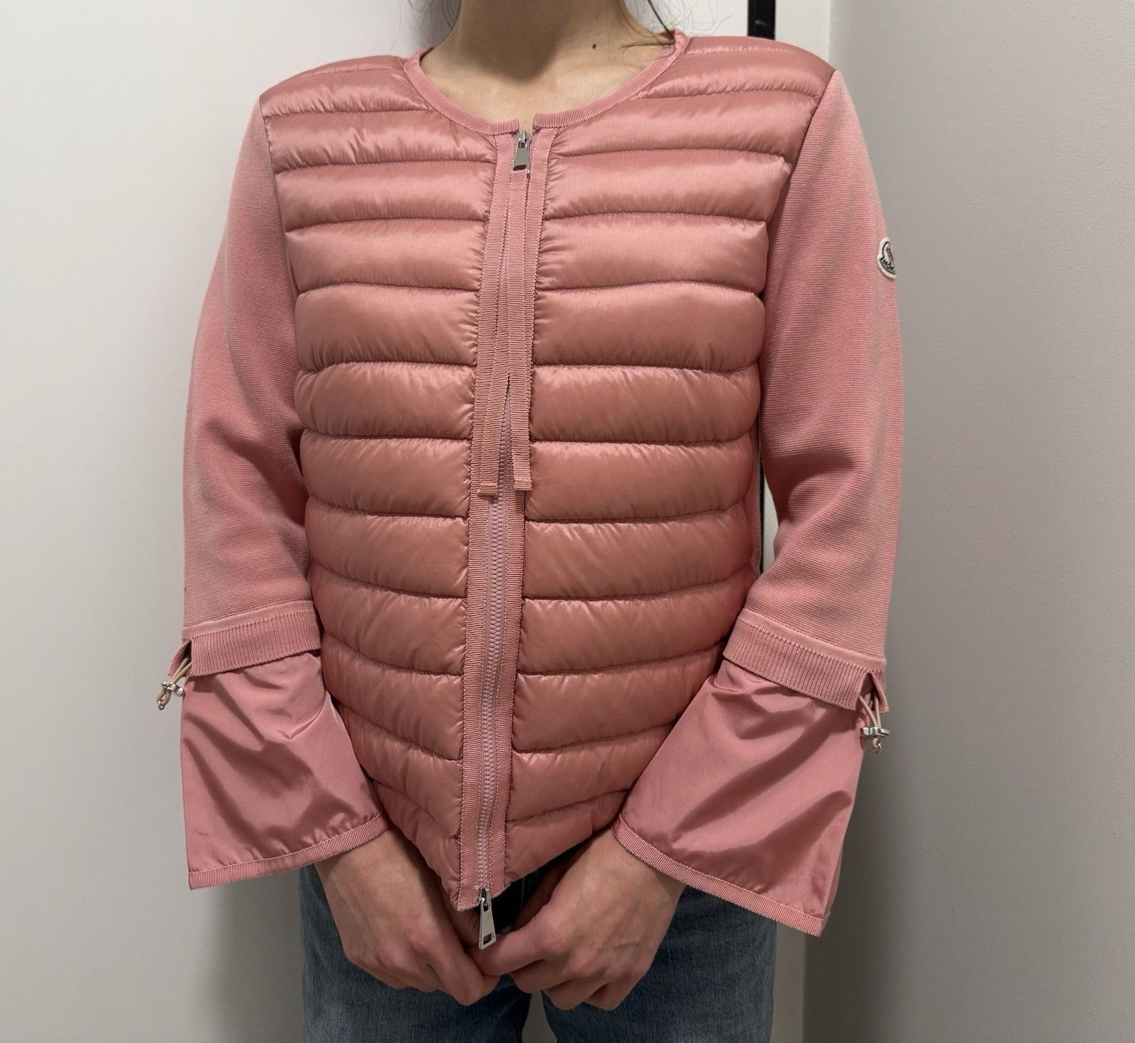 Moncler DDP Moncler Maglia Tricot Quilted Down Puffer Jacket Size M / US 6-8 / IT 42-44 - 6 Thumbnail