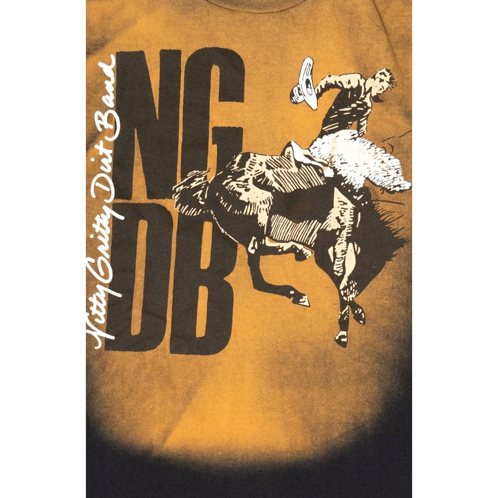 Fruit Of The Loom Vintage Nitty Gritty Dirt Band T-Shirt (1990s) Unisex Adults XL Black Fruit of the Loom Short Sleeve Shirt Mens Size US XL / EU 56 / 4 - 2 Thumbnail
