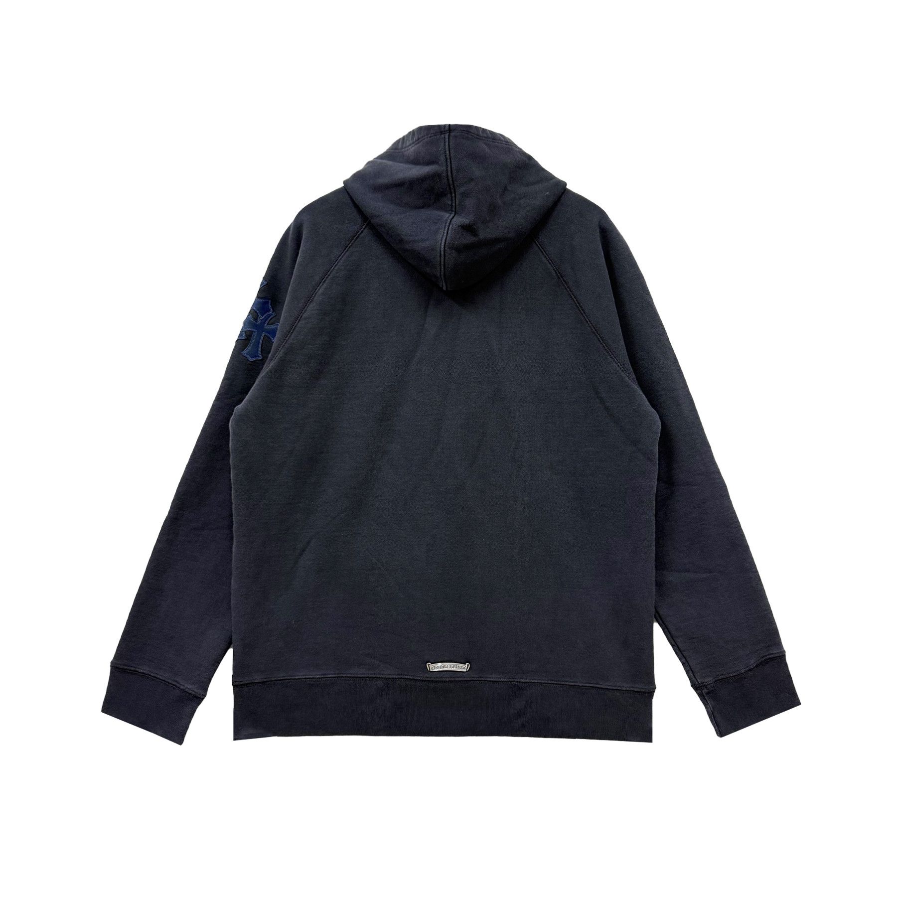 Chrome Hearts Chrome Hearts Triple Cross Patch Navy Pullover Hoodie Size US L / EU 52-54 / 3 - 2 Thumbnail