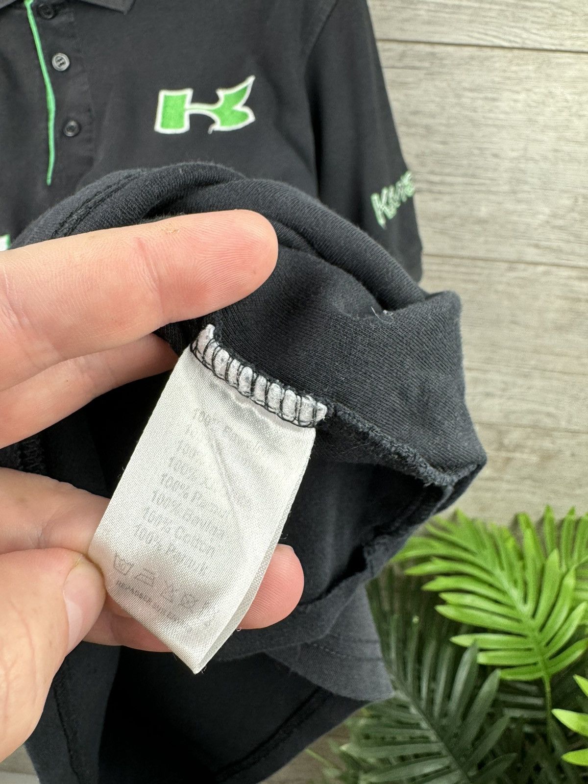Japanese Brand × NASCAR Polo Kawasaki Moto Racing size XL Size US XL / EU 56 / 4 - 13 Thumbnail