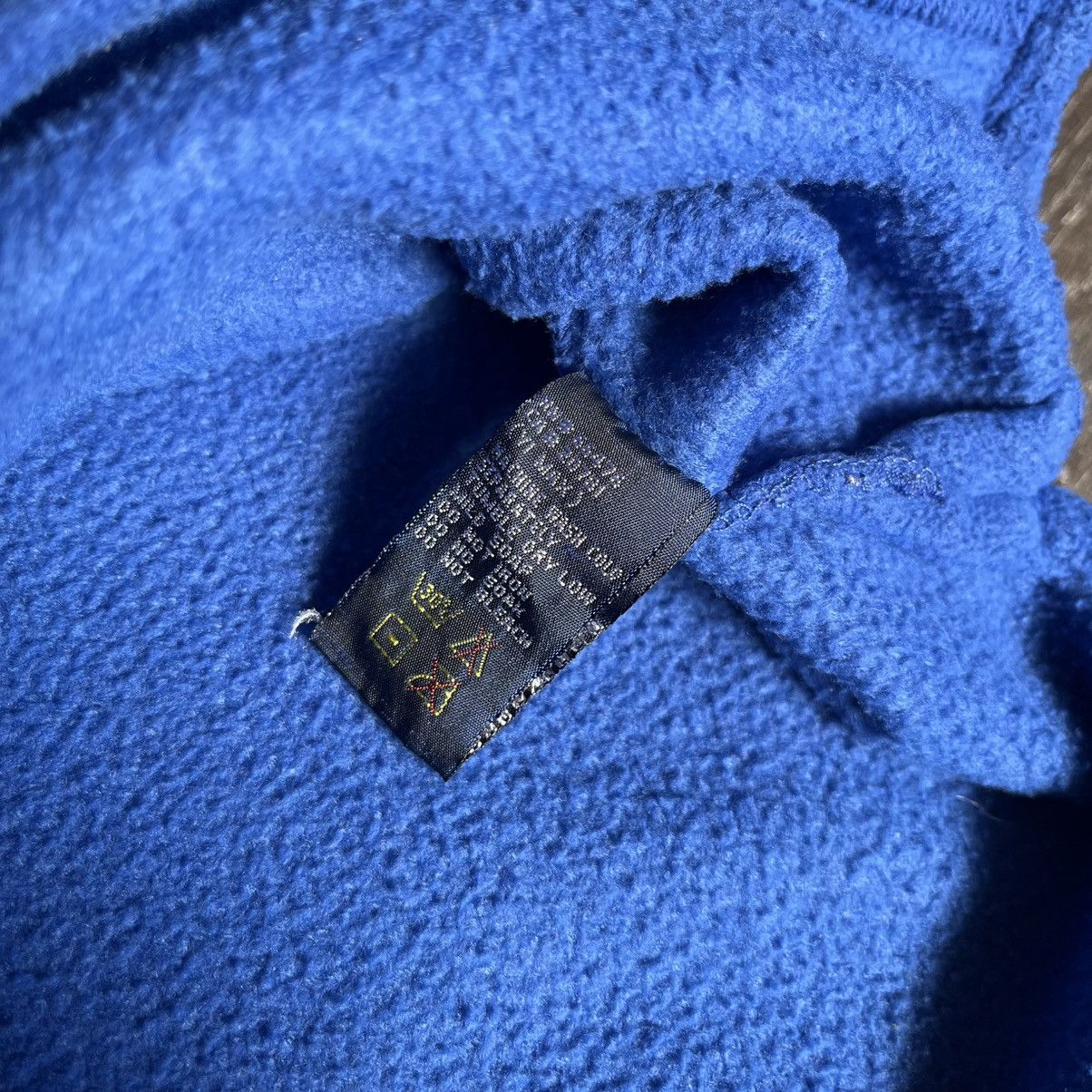 Tommy Hilfiger Vintage 1990s Tommy Hilfiger Jeans Flag Fleece Crewneck Blue Size US XL / EU 56 / 4 - 5 Thumbnail