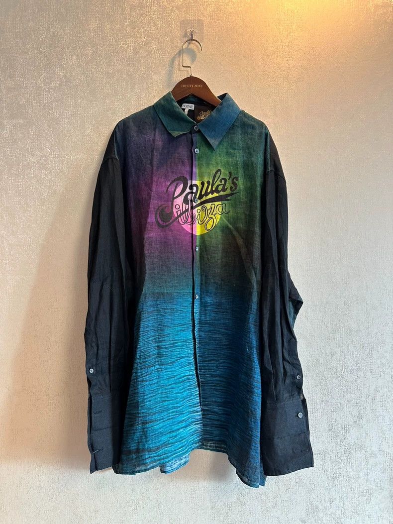 Loewe LOEWE Flax shirt Size US M / EU 48-50 / 2 - 1 Thumbnail