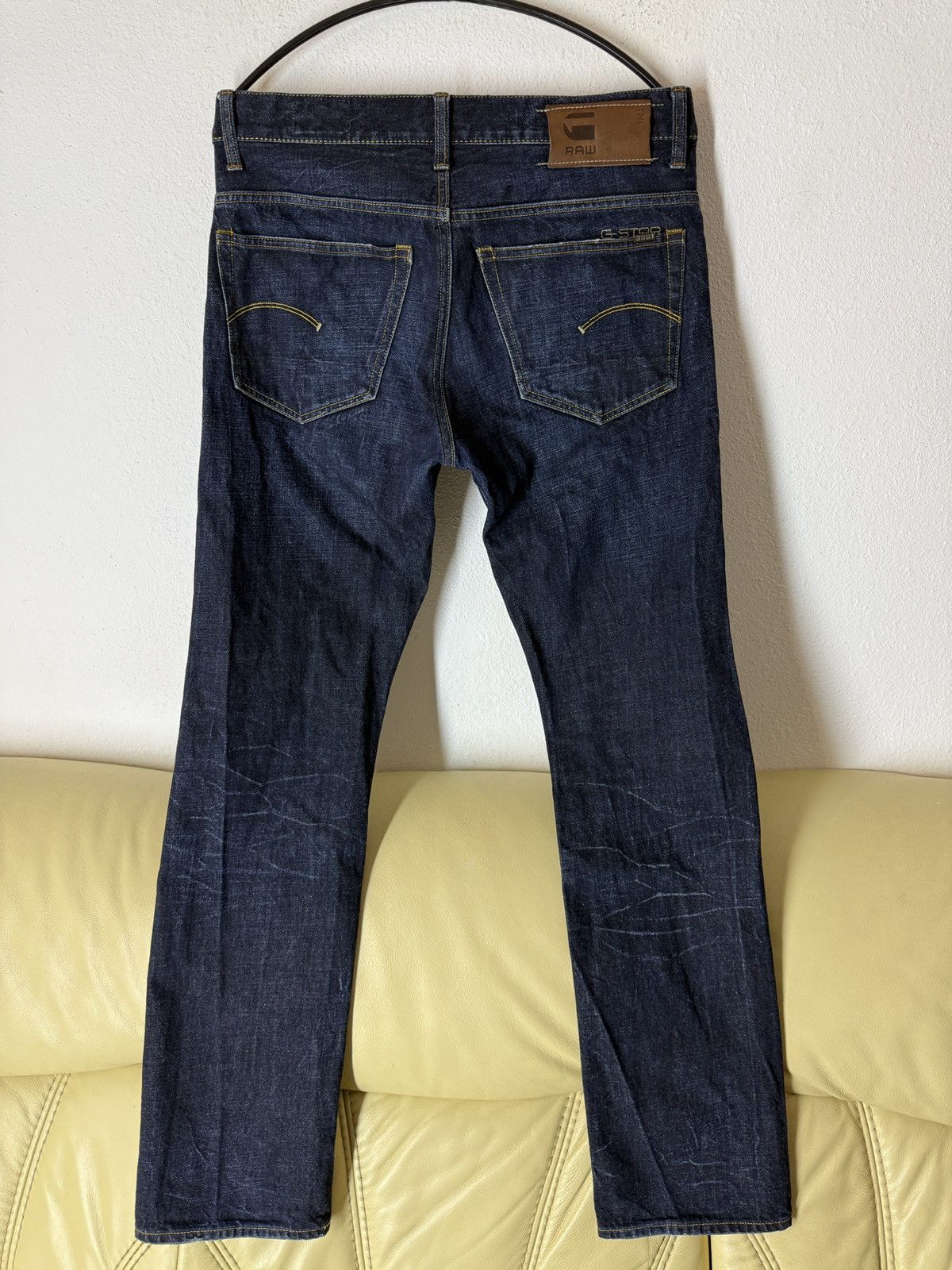 G-Star G Star Raw 3301 Denim Jeans Indigo Blue Size US 32 / EU 48 - 22 Thumbnail