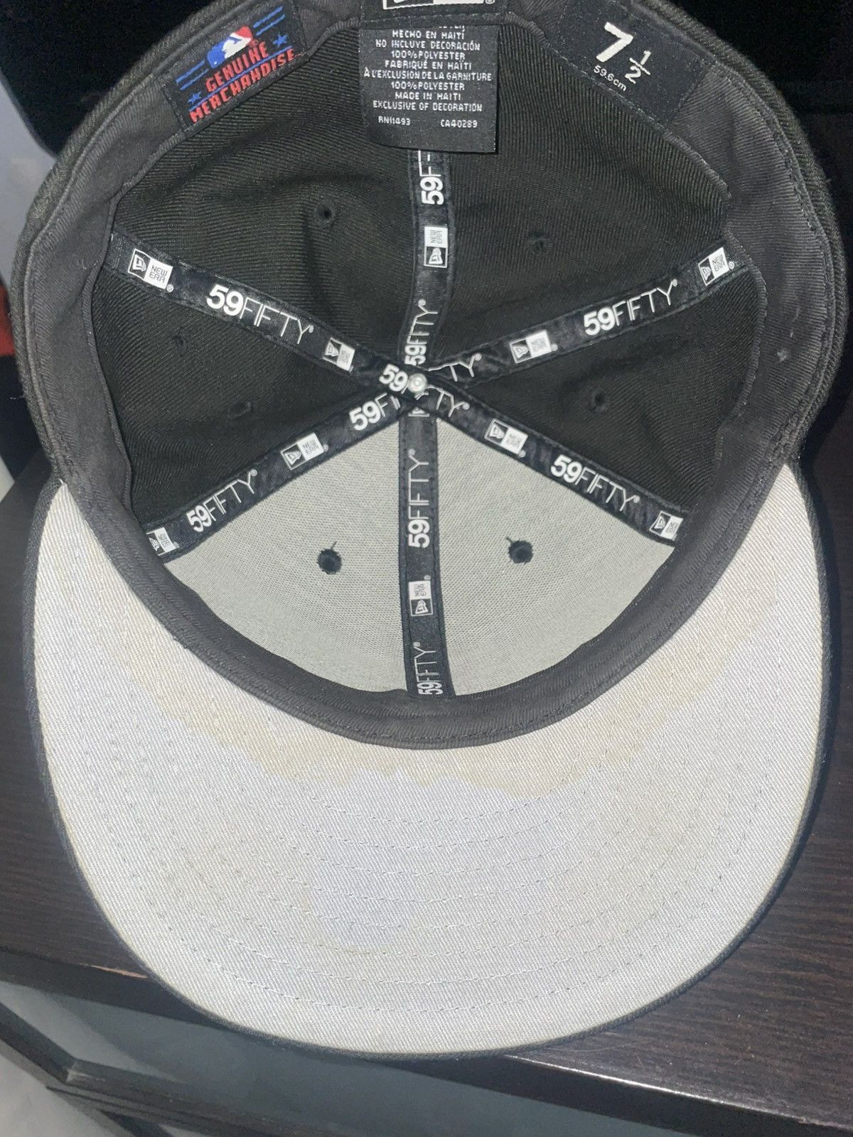 Ryder Studios ryder studios black LA fitted cap Size ONE SIZE - 6 Thumbnail