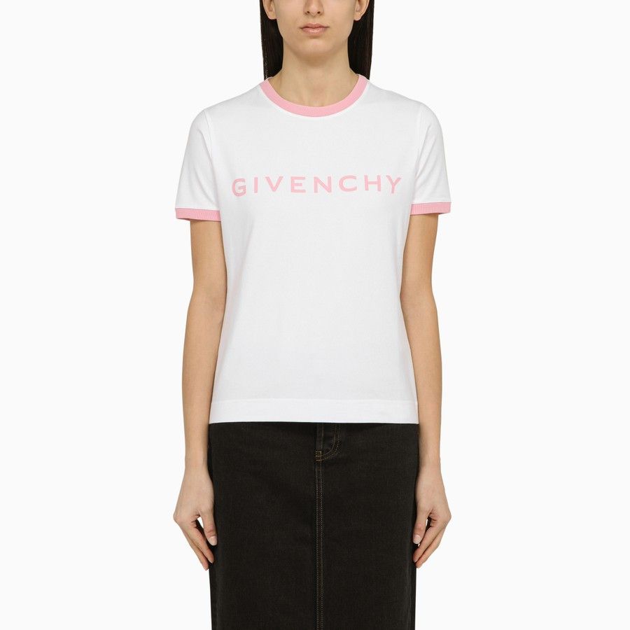 image of Givenchy O1D2Blof0124 T-Shirt In White, Women's (Size XS)