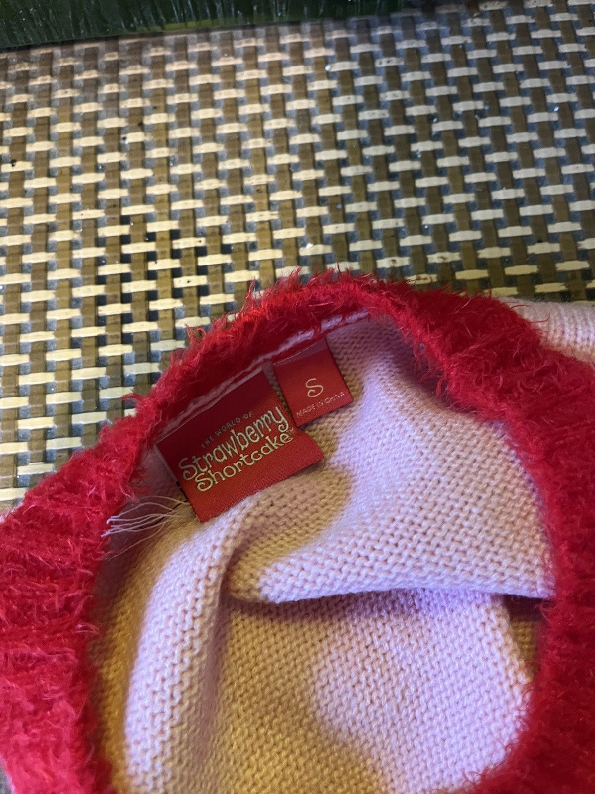 Other Strawberry Shortcake Vintage Knit Sweater Embroidery Size S Size S / US 4 / IT 40 - 3 Thumbnail