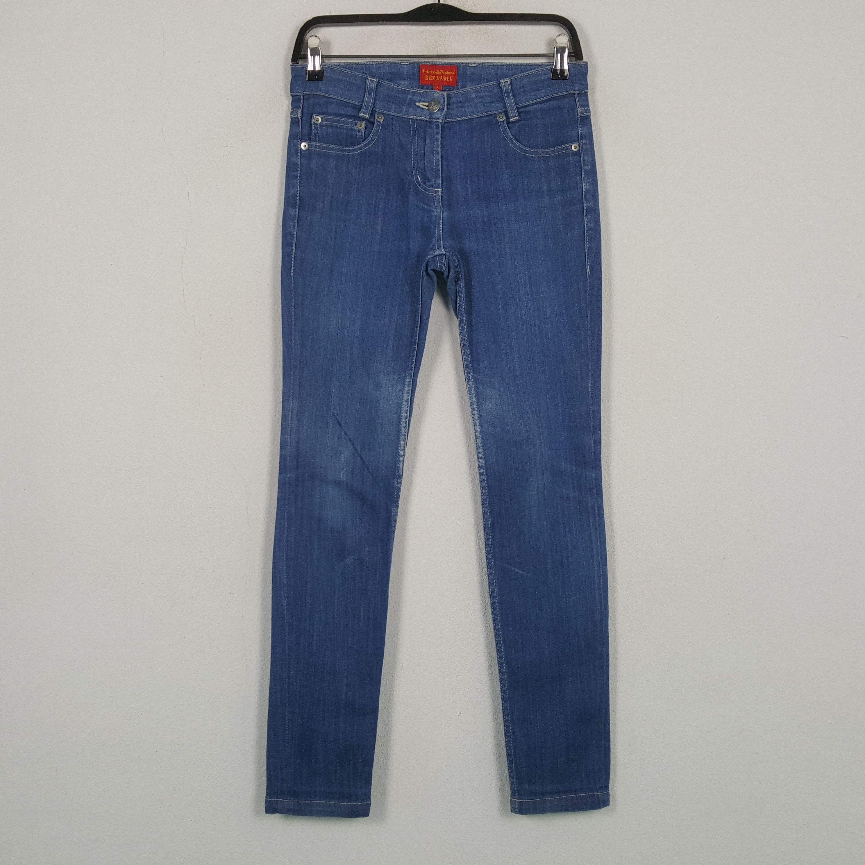 Vivienne Westwood Vivienne Westwood Red Label Fashion Designer Jeans C297N5 Size US 29 - 1 Thumbnail