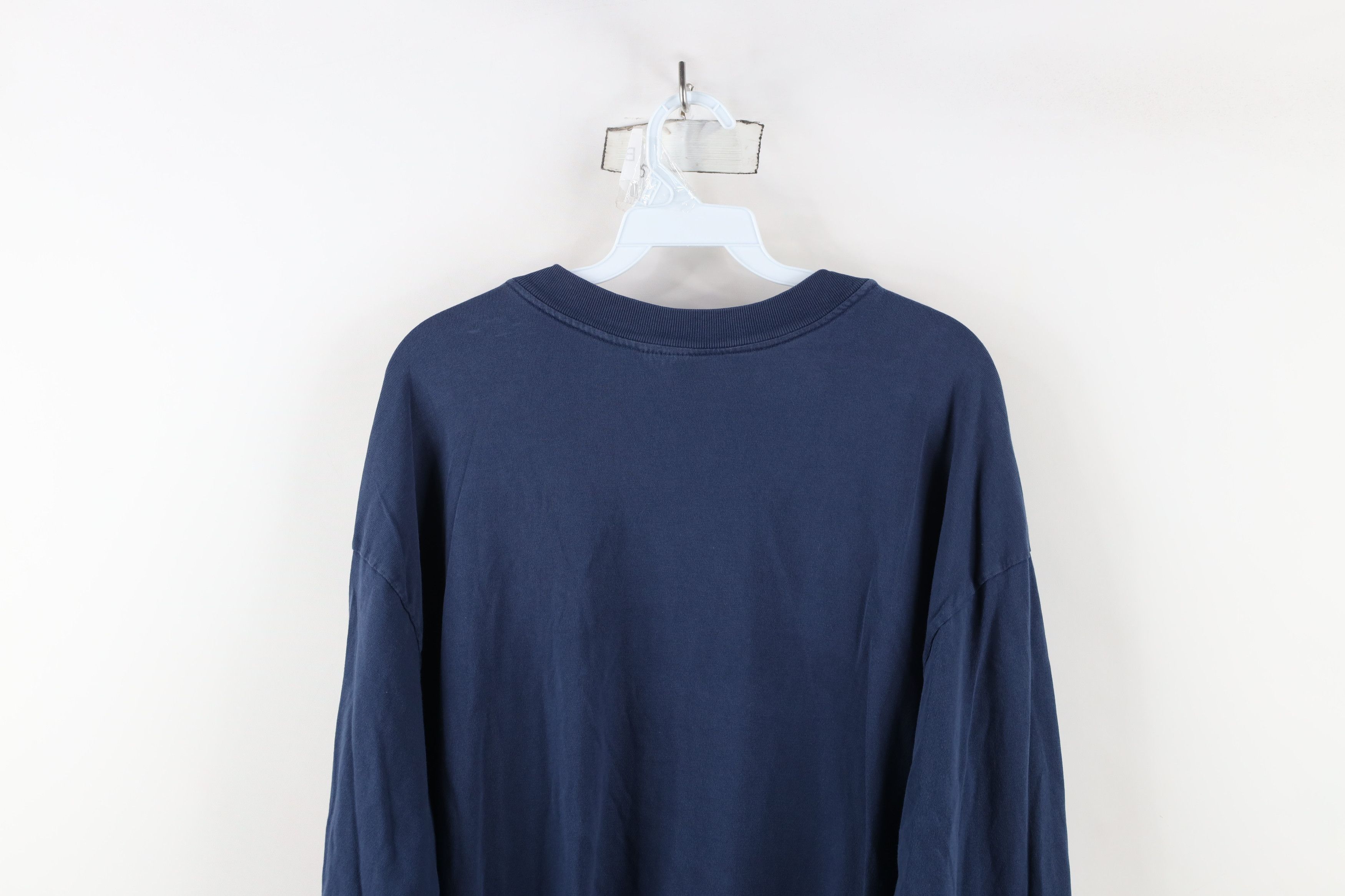 Vintage Vintage 90s University of Michigan Long Sleeve T-Shirt USA Size US XXL / EU 58 / 5 - 13 Thumbnail