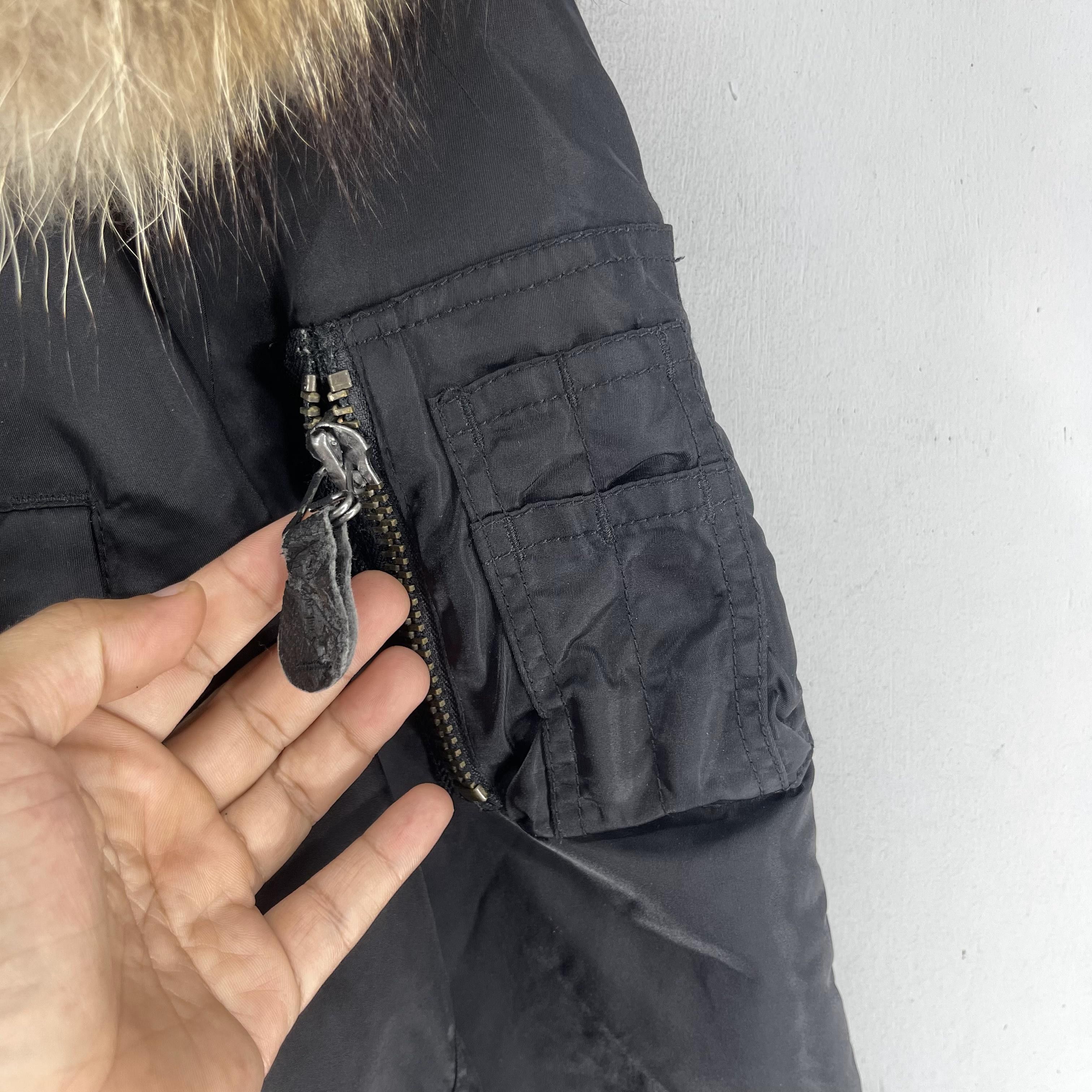 Avirex × Vintage Vintage AVIREX Ltd Faux Fur Detachable Hoodie Flight Jacket Size L / US 10 / IT 46 - 4 Thumbnail
