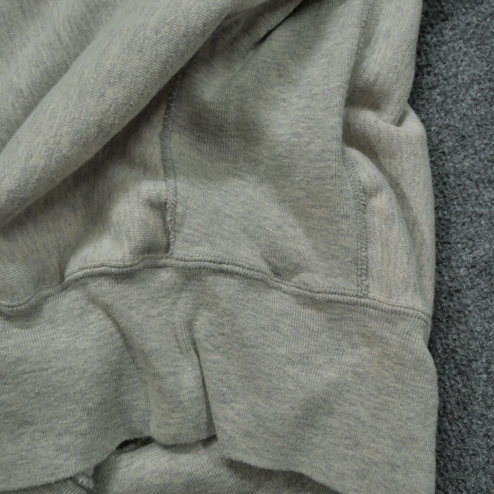 CO VINTAGE Adirondack Garment Co Sweatshirt Mens M Grey Reverse Weave Blank Crew Neck 90s Logo Pullover Size US M / EU 48-50 / 2 - 6 Thumbnail