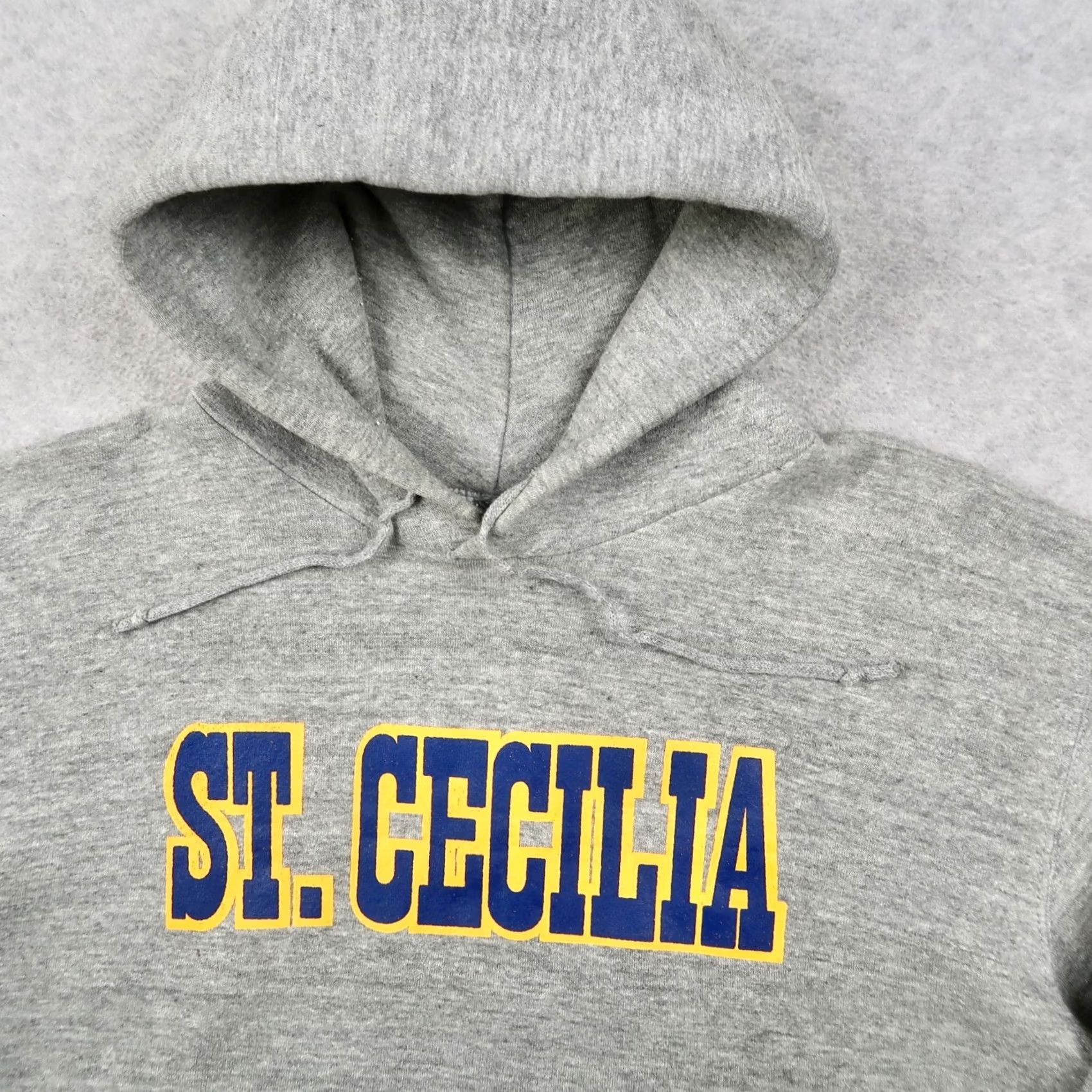 Russell Athletic VINTAGE Russell Athletic Hoodie Mens L Gray 80s 90s City Classic Graphic Print Logo Sweatshirt USA, Pullover, Crew Neck, Long Sleeve Size US L / EU 52-54 / 3 - 3 Thumbnail