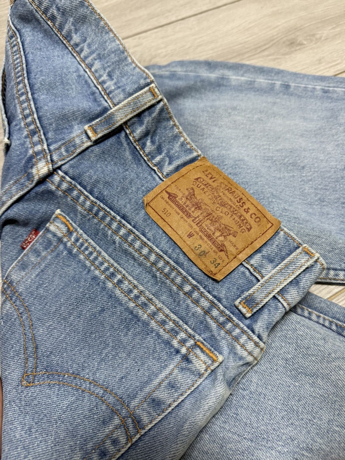 Levi's Levis made in USA vintage denim pants jeans 510 Size US 30 / EU 46 - 11 Thumbnail