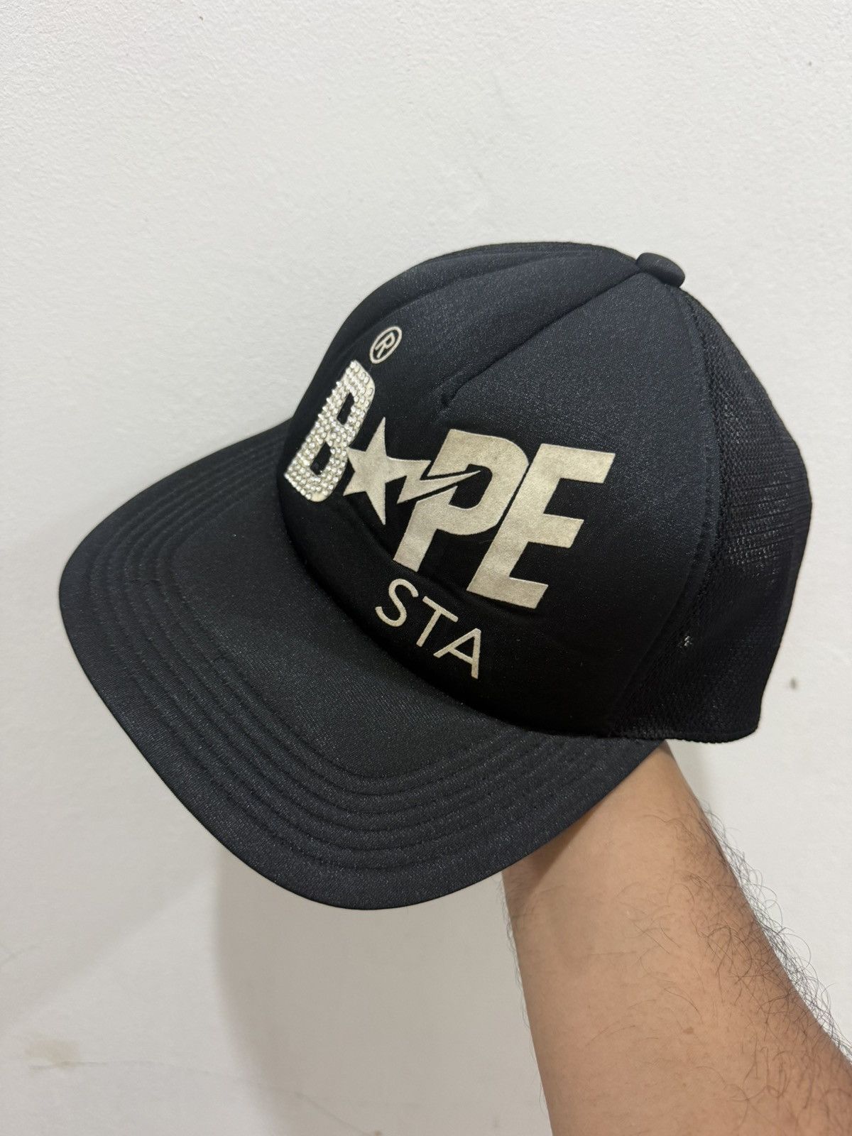 Bape VTG Bape Sta OG Mesh Cap Size ONE SIZE - 1 Thumbnail
