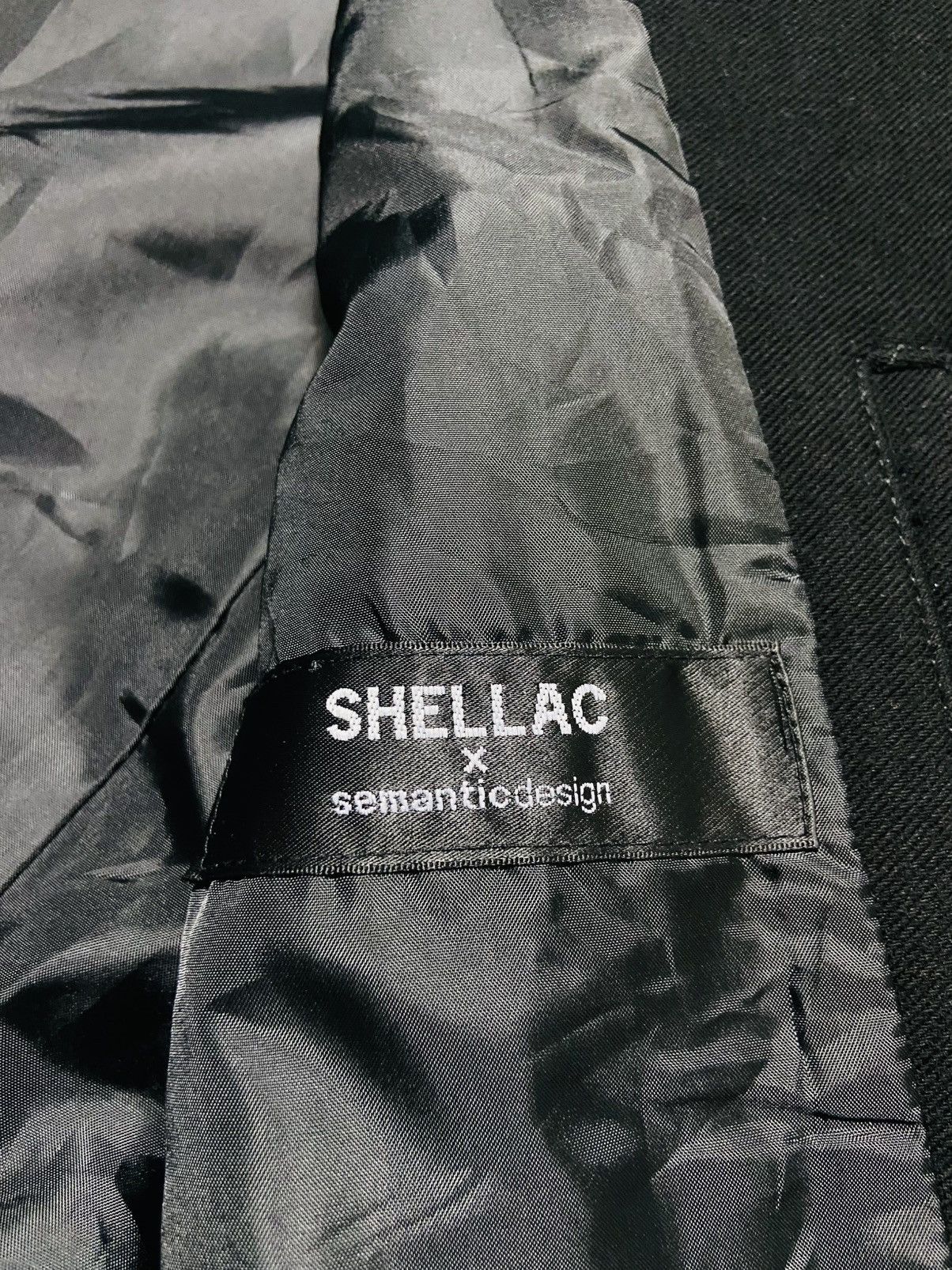 Shellac Shellac X Semantic Design Biker Style Jacket - Zipper Cuffs Size US M / EU 48-50 / 2 - 13 Thumbnail