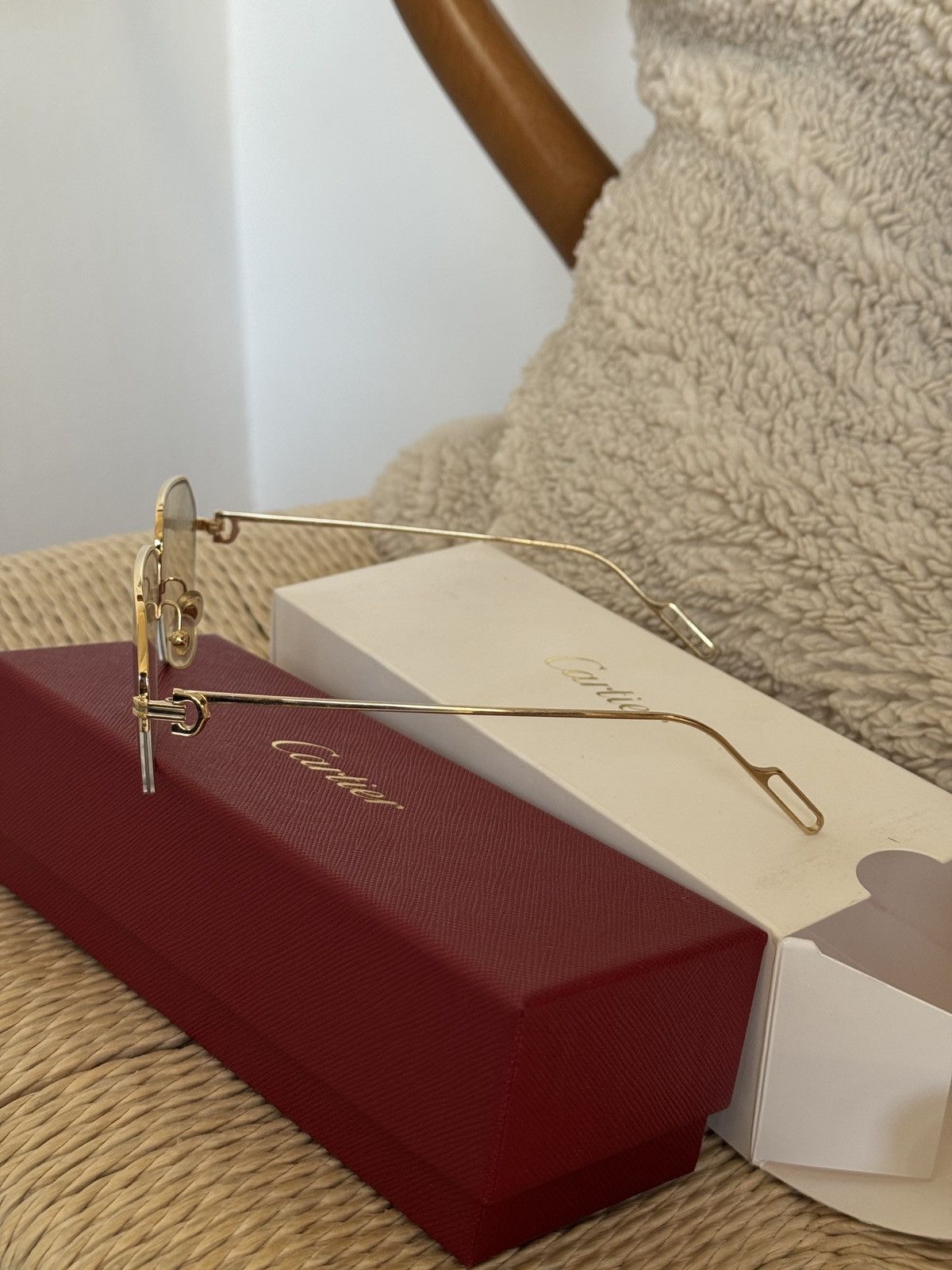 Cartier Cartier Sunglasses Première de Cartier – CT01140 (003) Size ONE SIZE - 4 Thumbnail