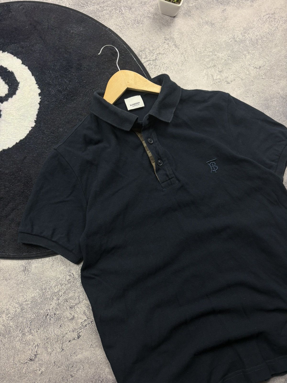 Burberry BURBERRY Hype Polo Tshirt Checkered Mini Logo Streetwear Size US M / EU 48-50 / 2 - 3 Thumbnail