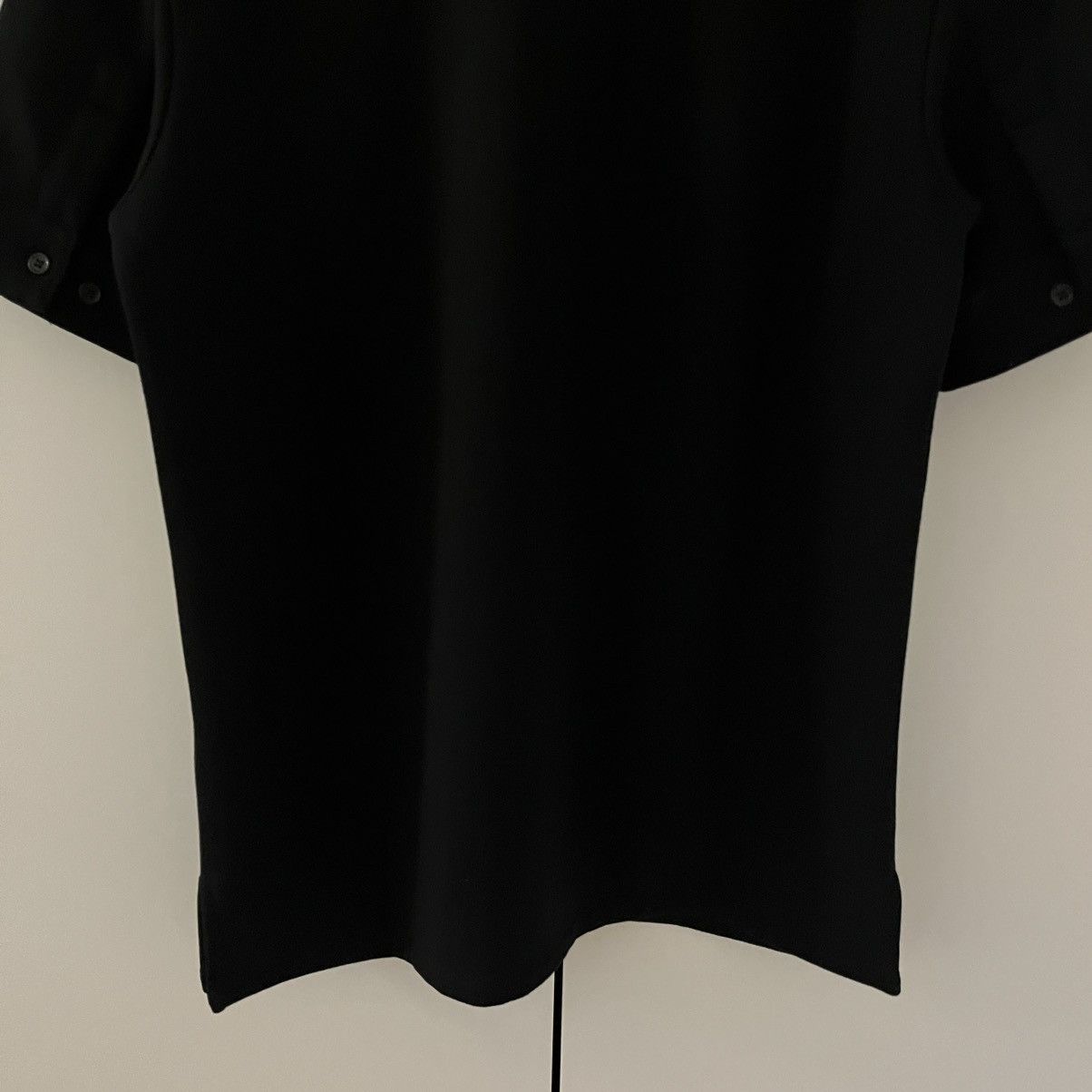 Helmut Lang Helmut Lang Black Polo Shirt Luxury Oldmoney Designer Size US S / EU 44-46 / 1 - 11 Thumbnail