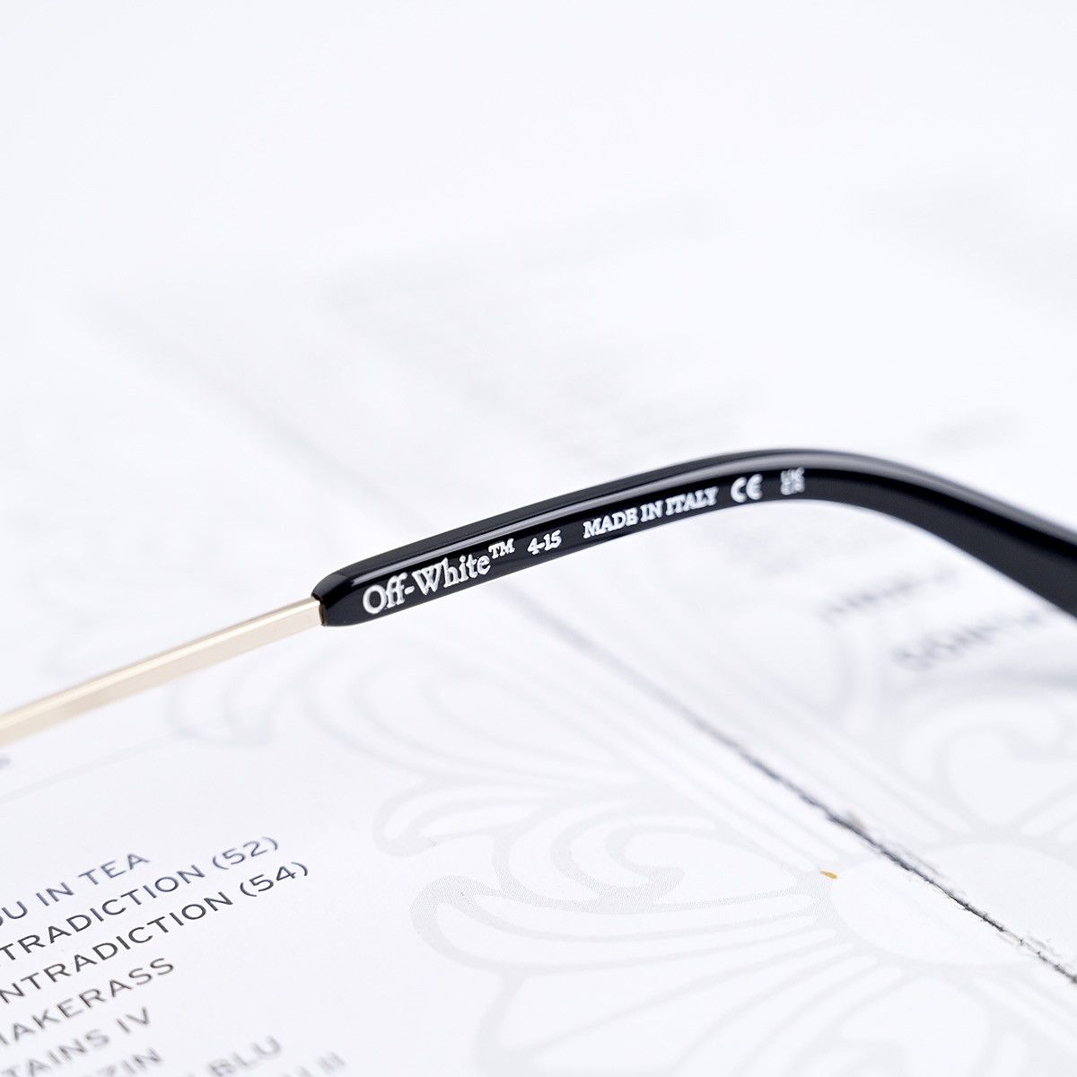 Off-White OFF WHITE MIAMI GOLD GRADIENT BLUE SUNGLASSES Size ONE SIZE - 9 Thumbnail