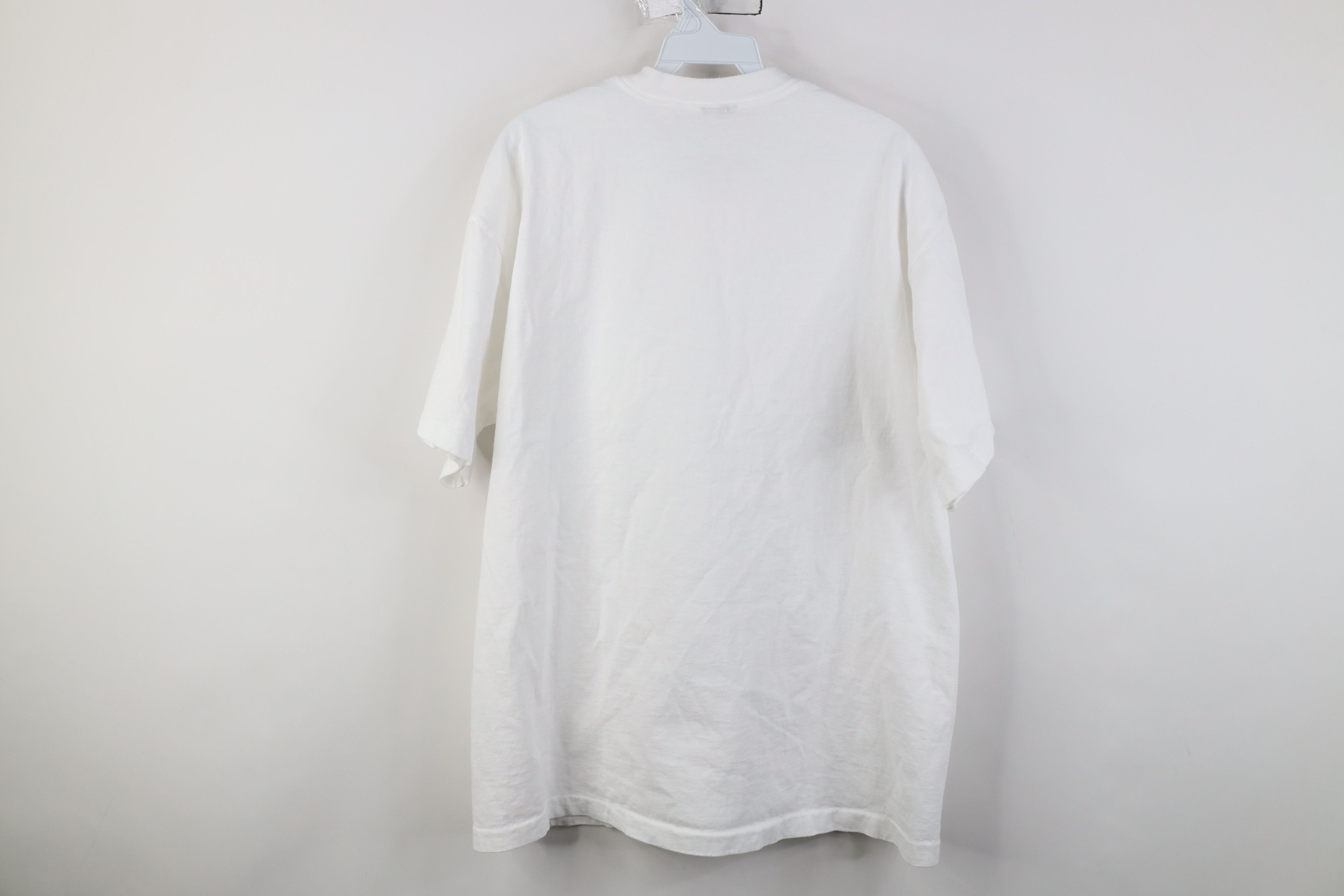 Dickies Vintage 90s Dickies Blank Heavyweight Cotton T-Shirt White Size US L / EU 52-54 / 3 - 10 Thumbnail