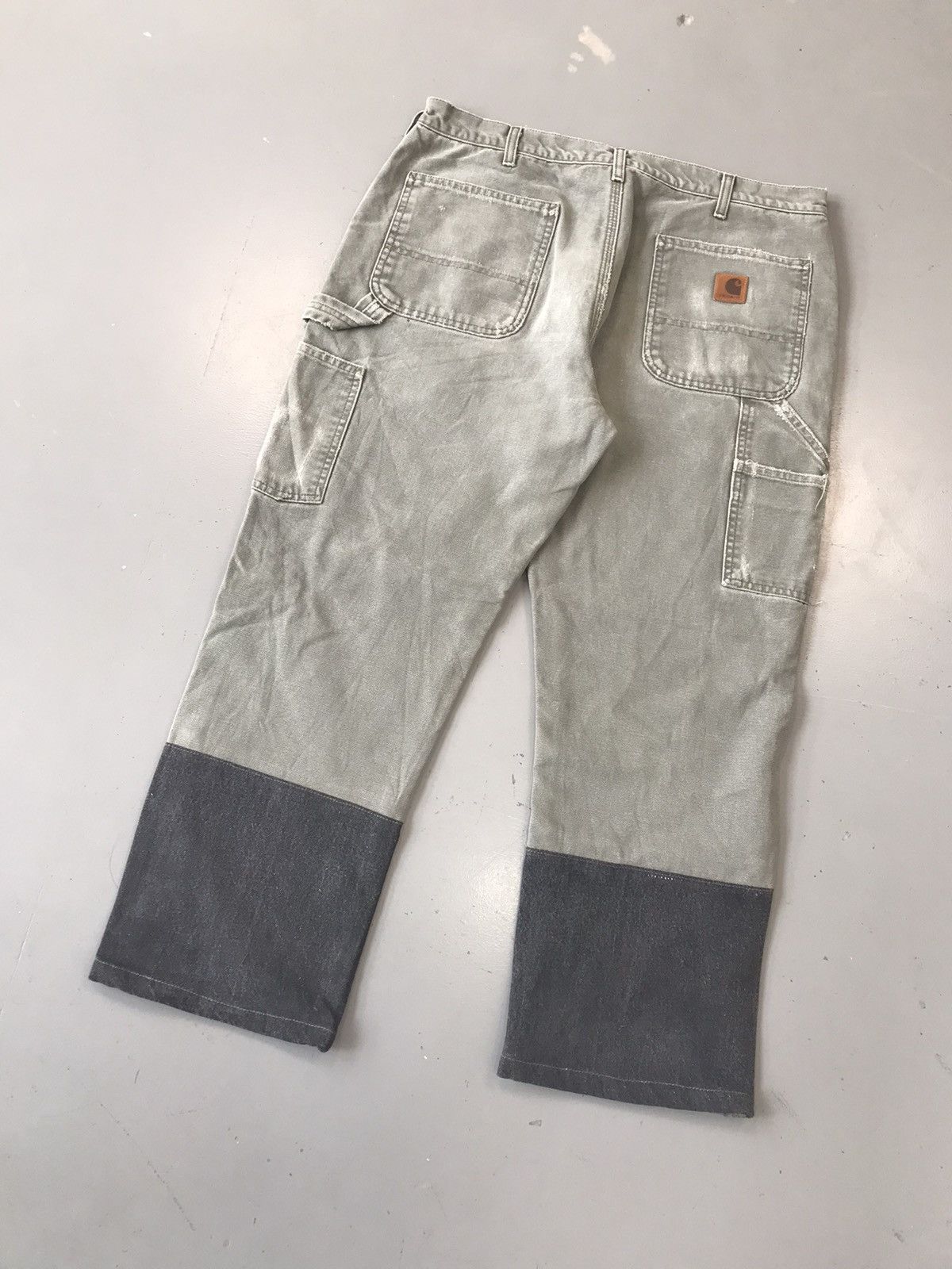 Carhartt × Vintage Rare Vintage Carhartt B111 MOS blanket line carpenter denim Size US 36 / EU 52 - 7 Thumbnail