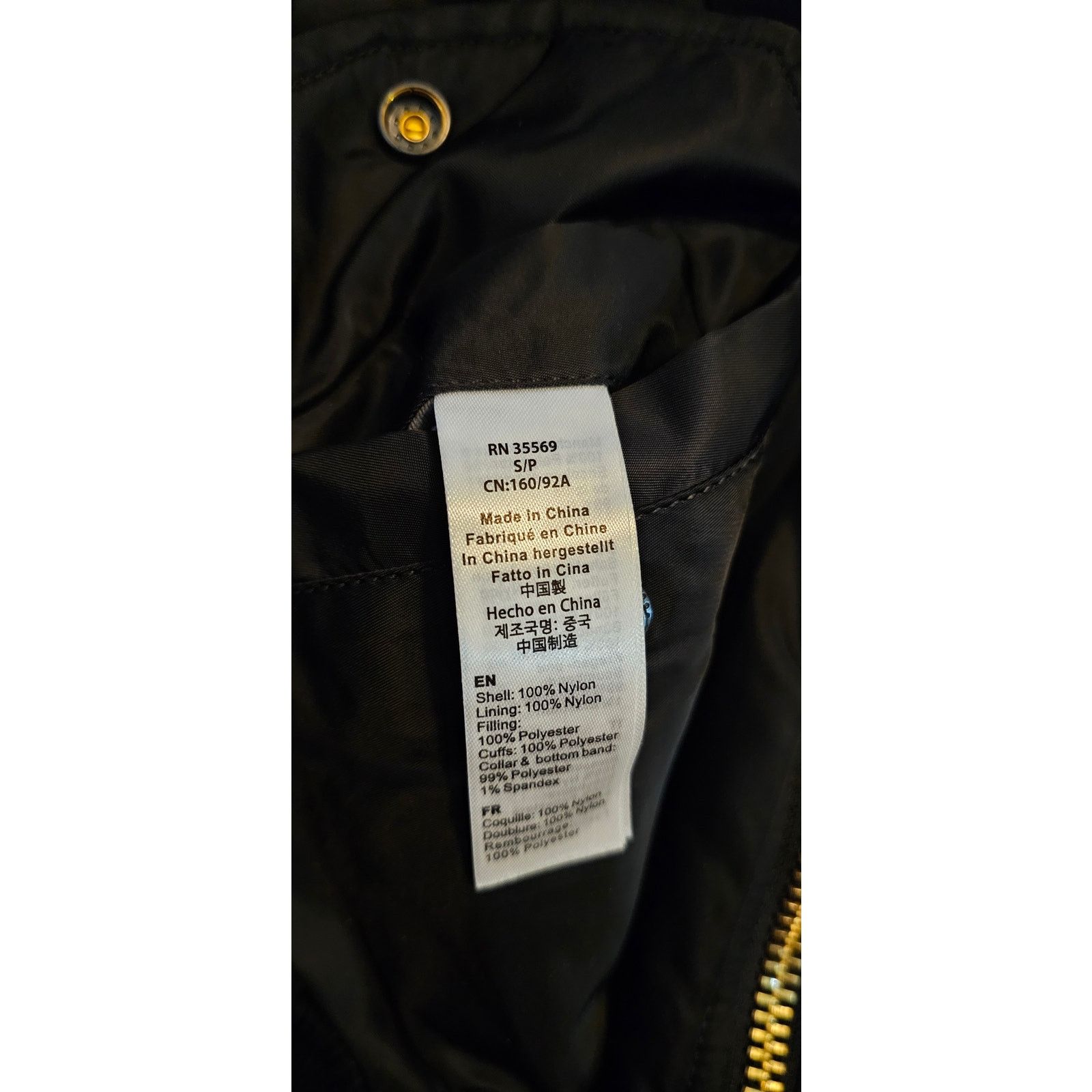 Alpha Industries × Free People New Bomber Jacket $200 SMALL Black Utility Size S / US 4 / IT 40 - 5 Thumbnail