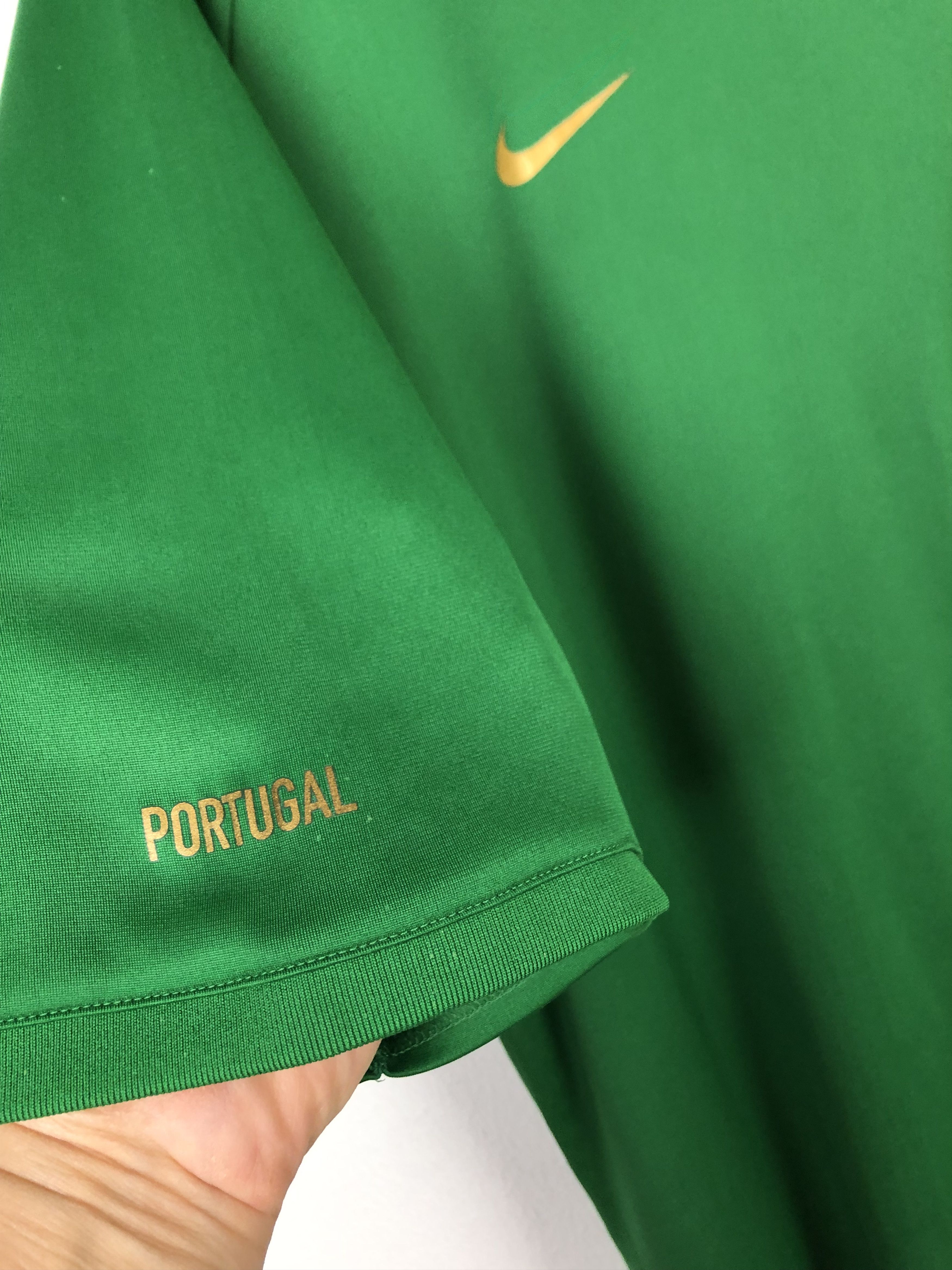 Nike × Vintage Vintage Nike Portugal Football Shirt Soccer Jersey Trikot Size US XL / EU 56 / 4 - 3 Thumbnail