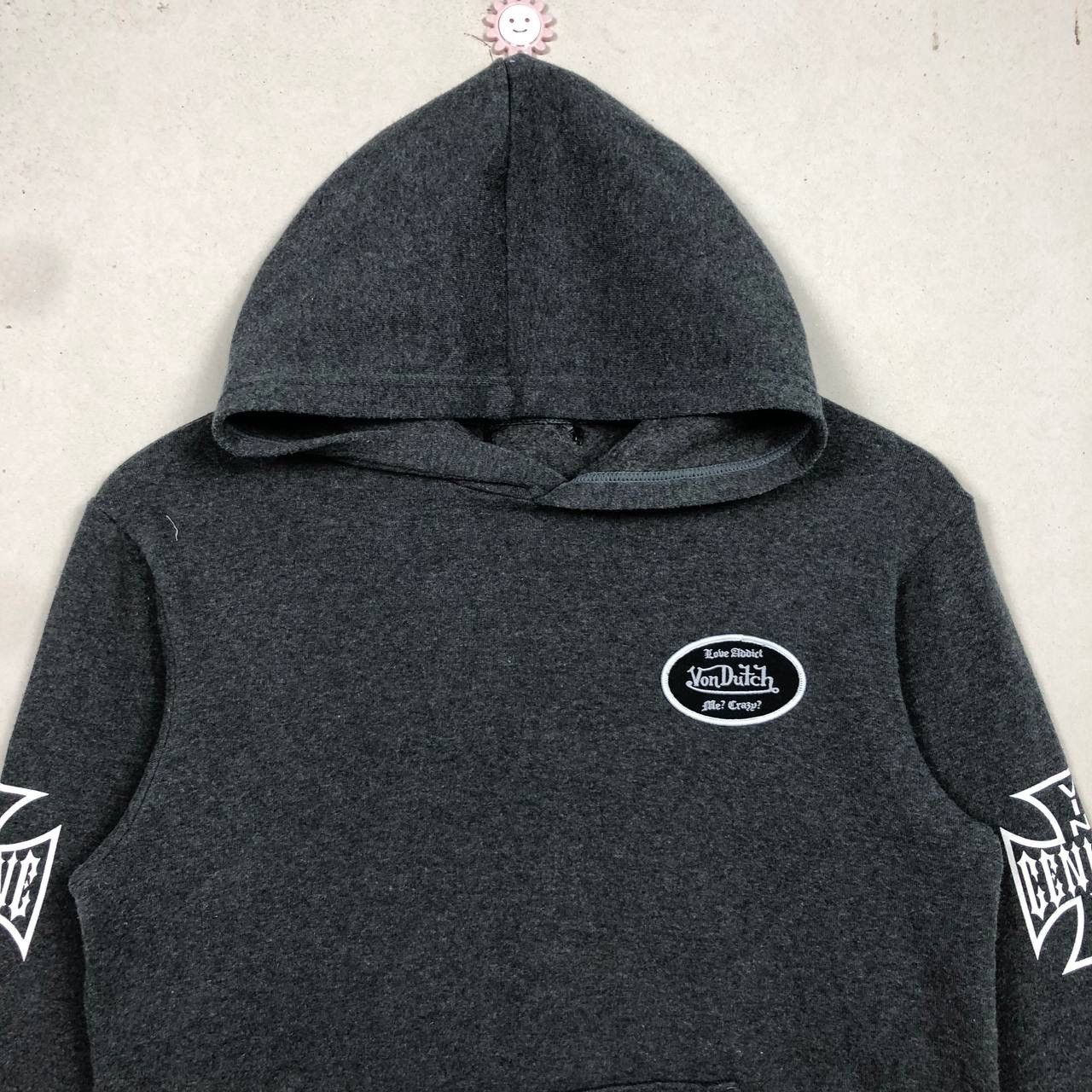 Affliction × Christian Audigier × Von Dutch Vintage Von Dutch Printed Hoodie Size US S / EU 44-46 / 1 - 3 Thumbnail
