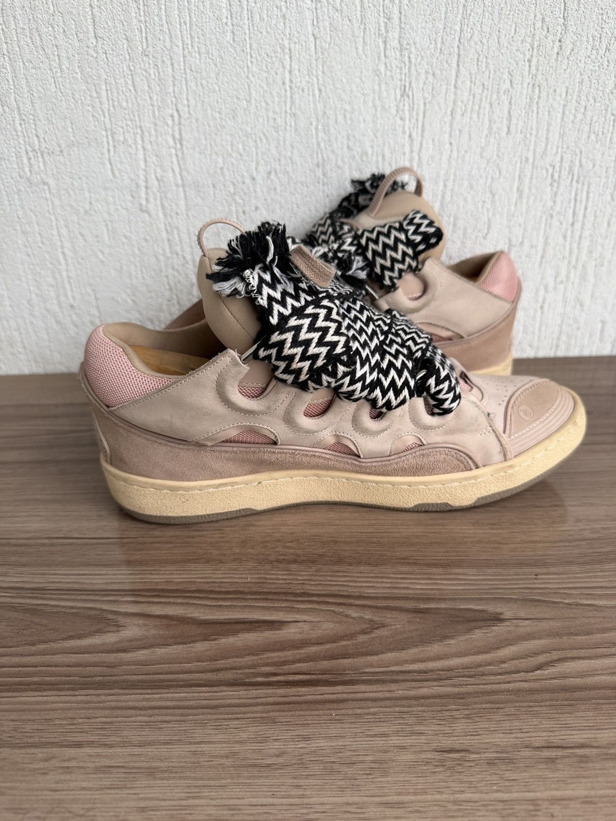 Lanvin Pale pink Curb sneakers Size US 9 / EU 42 - 16 Thumbnail