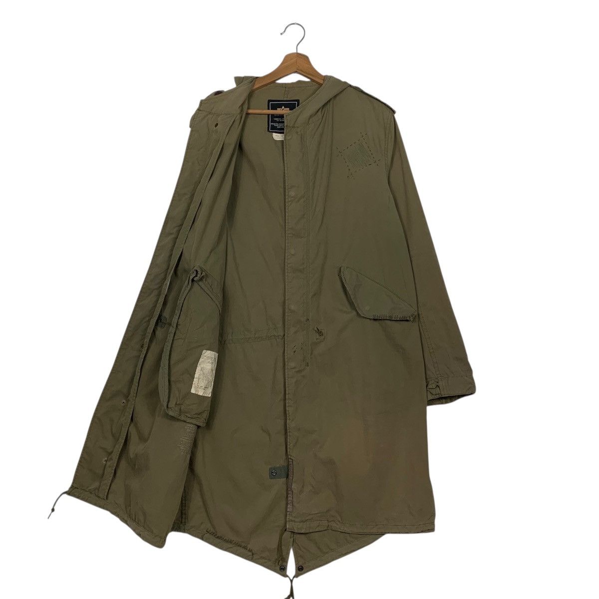 Alpha Industries Vintage Distressed Alpha Industries Military Parka Size US M / EU 48-50 / 2 - 10 Thumbnail