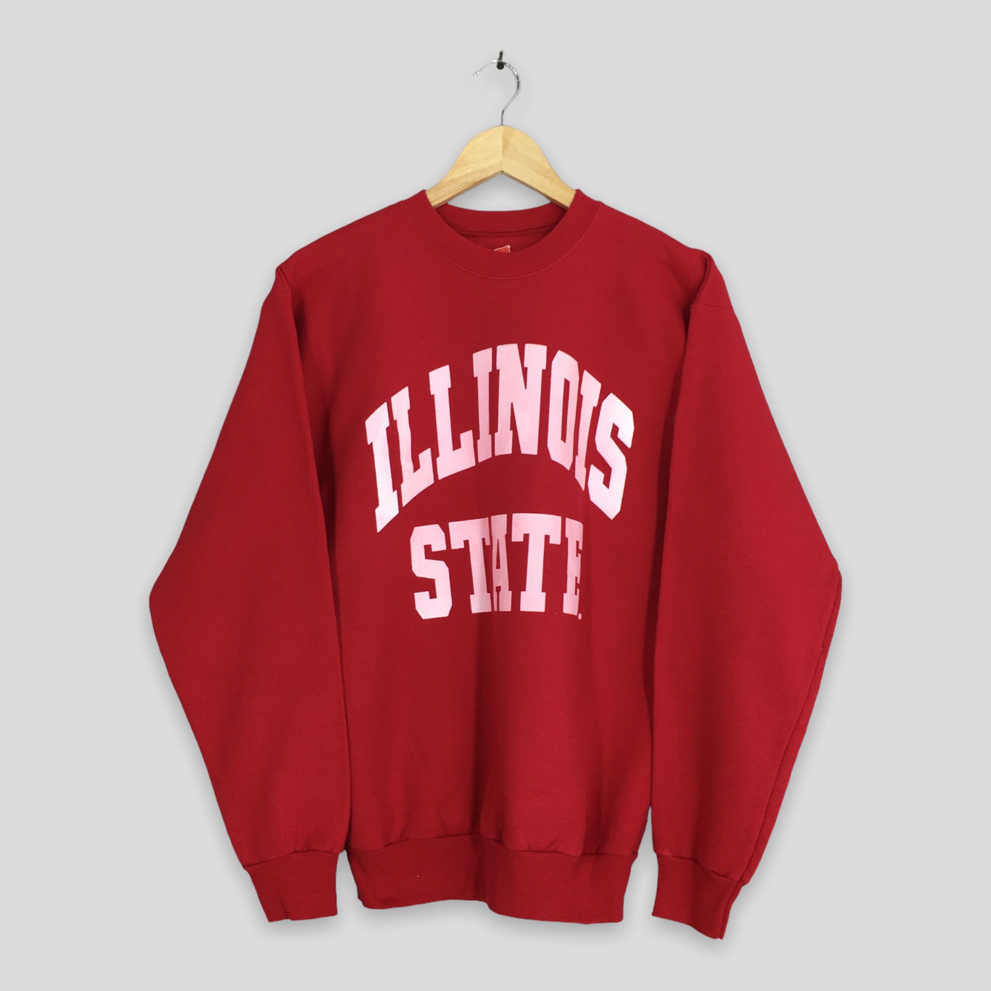 Designer × Vintage Vintage Illinois State University Red Sweatshirt Small Size US S / EU 44-46 / 1 - 1 Thumbnail