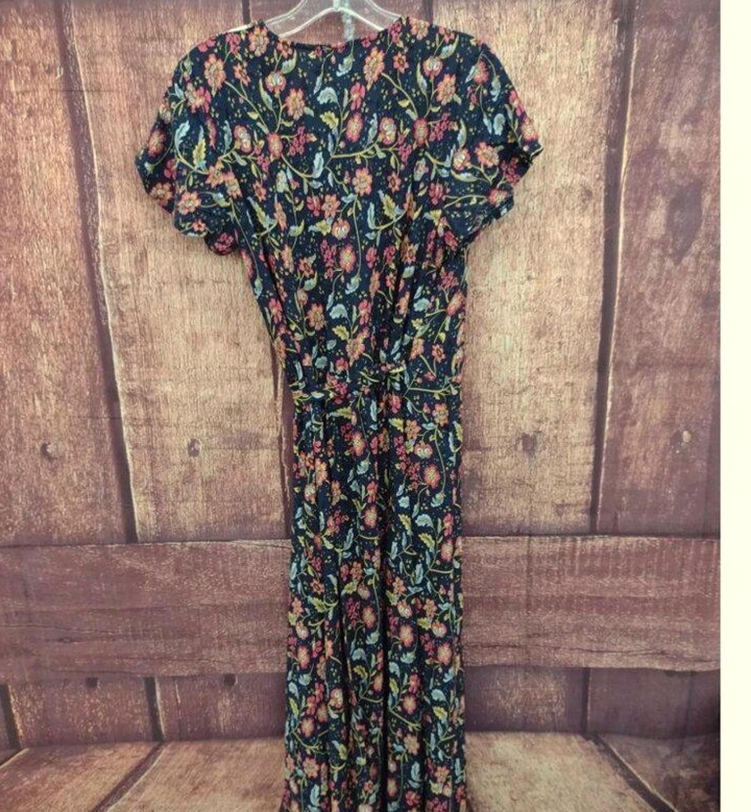 Designer Temofon Women's Wrap Dress Size Large Size L / US 10 / IT 46 - 9 Thumbnail