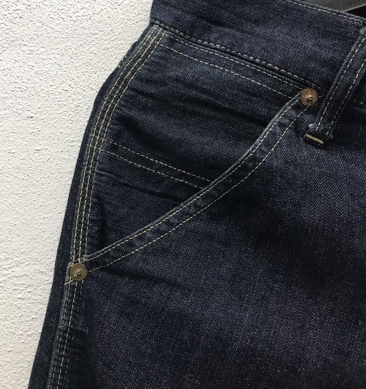 Japanese Brand × Vintage Vintage Back Number Quality Guaranteed Denim Pants Size US 31 - 5 Thumbnail