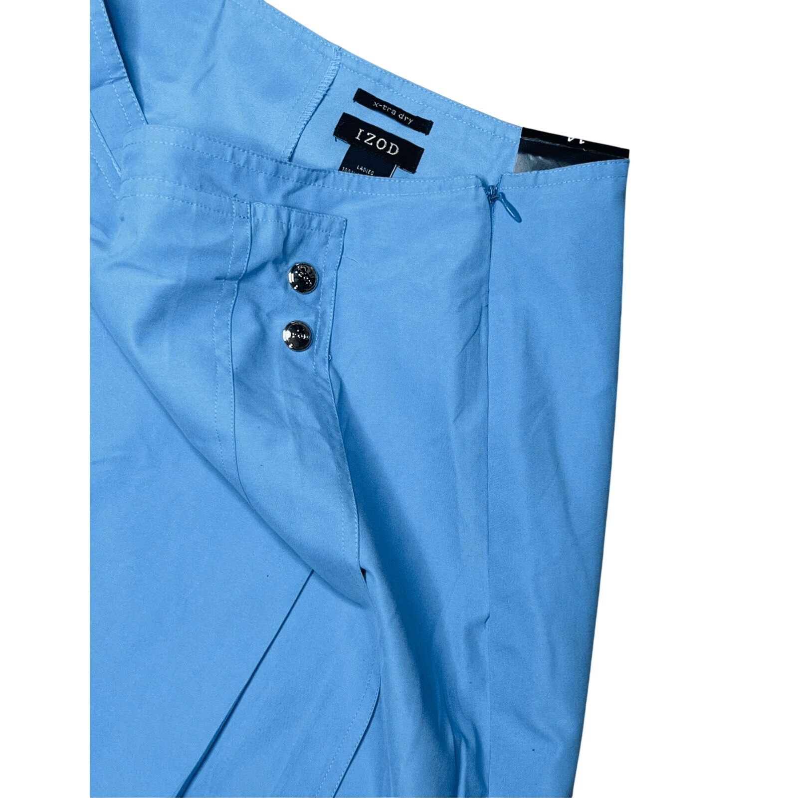 Izod Izod Golf X-Tra Dry Microfiber High Rise Blue Lake Skort 14 Size 36" / US 14 / IT 50 - 2 Thumbnail